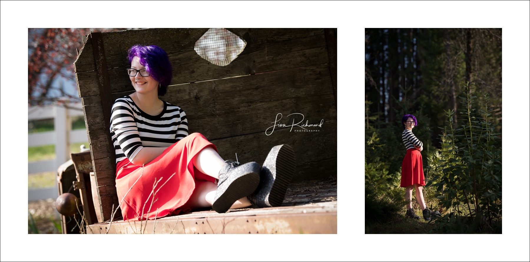 My senior session with Caitlin