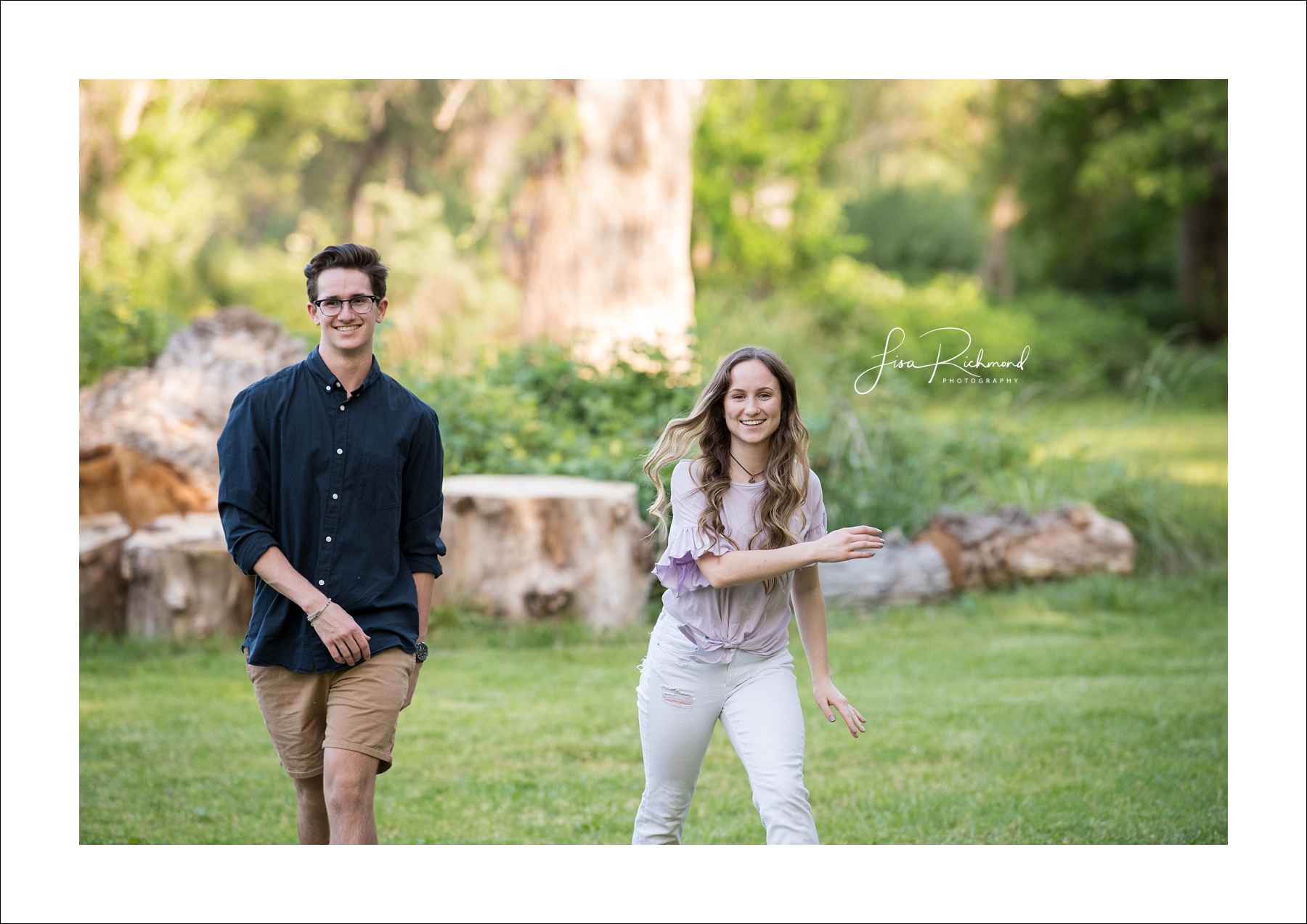 Emma and Marcus born on the same date and graduating on the same date, too!