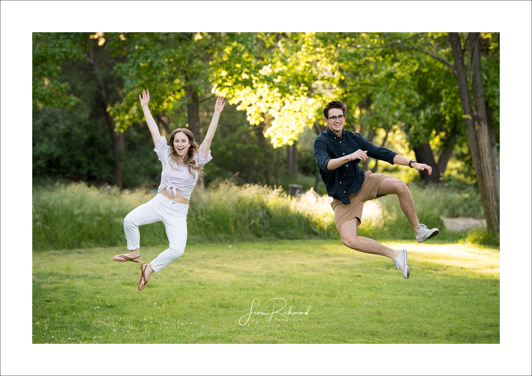 Emma and Marcus born on the same date and graduating on the same date, too!