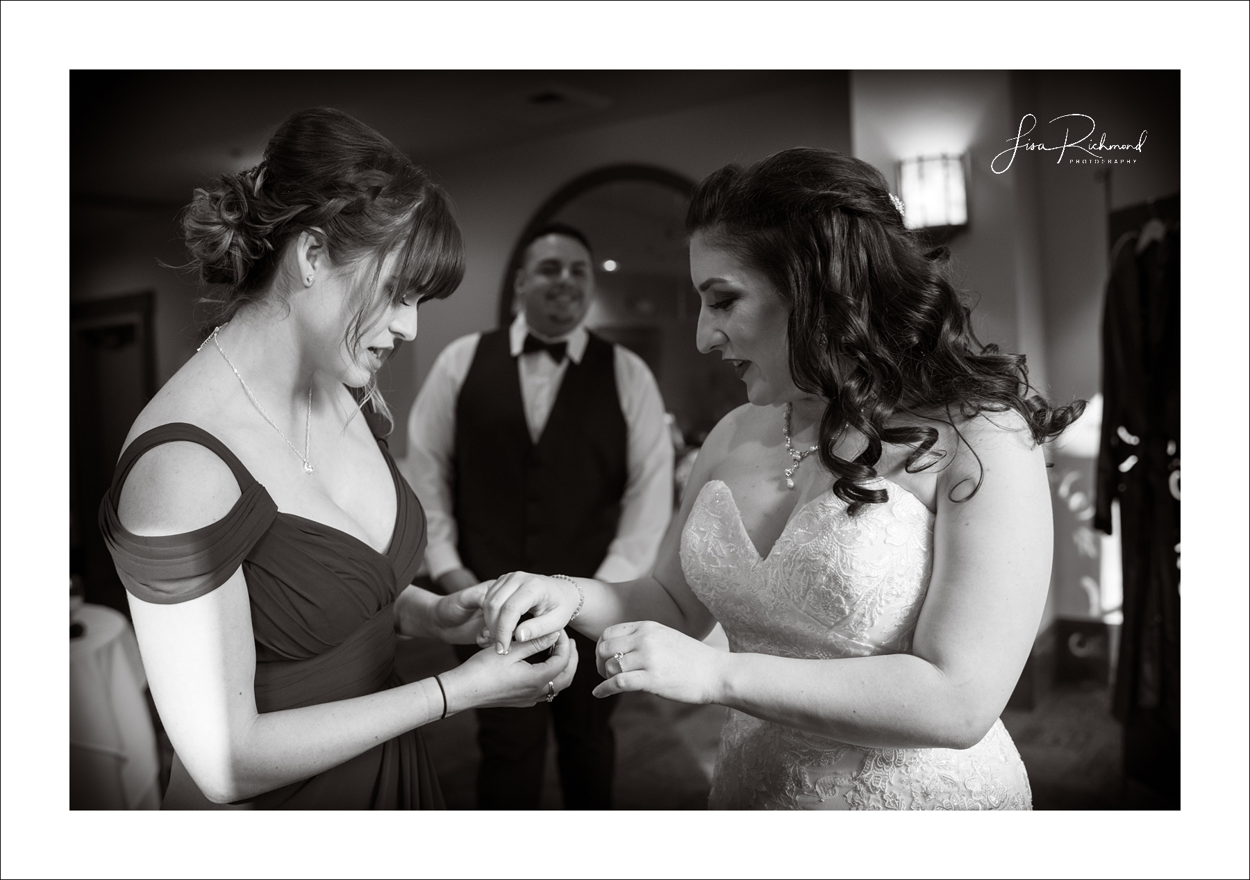 Aaron + Stephanie, Wine and Roses