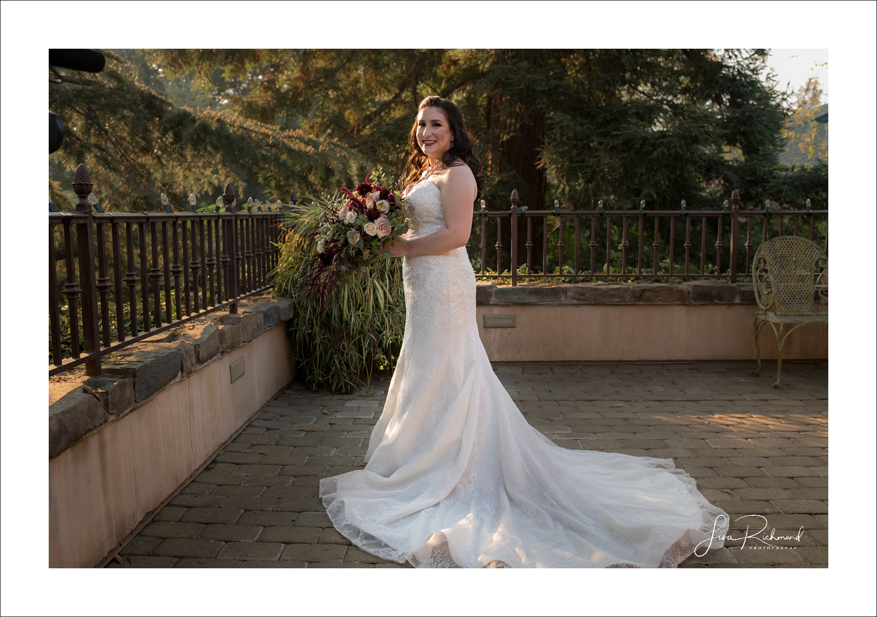 Aaron + Stephanie, Wine and Roses