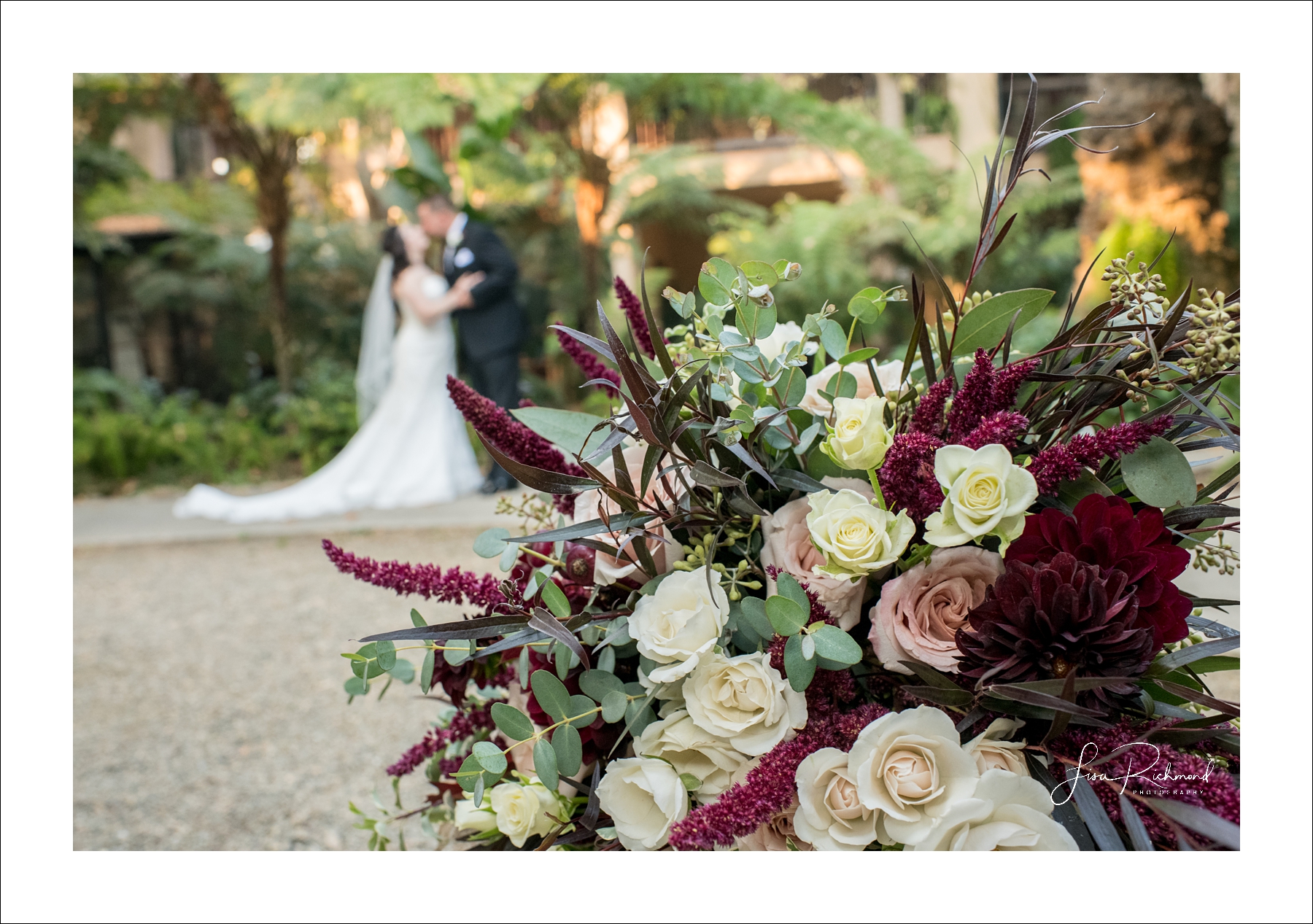 Aaron + Stephanie, Wine and Roses