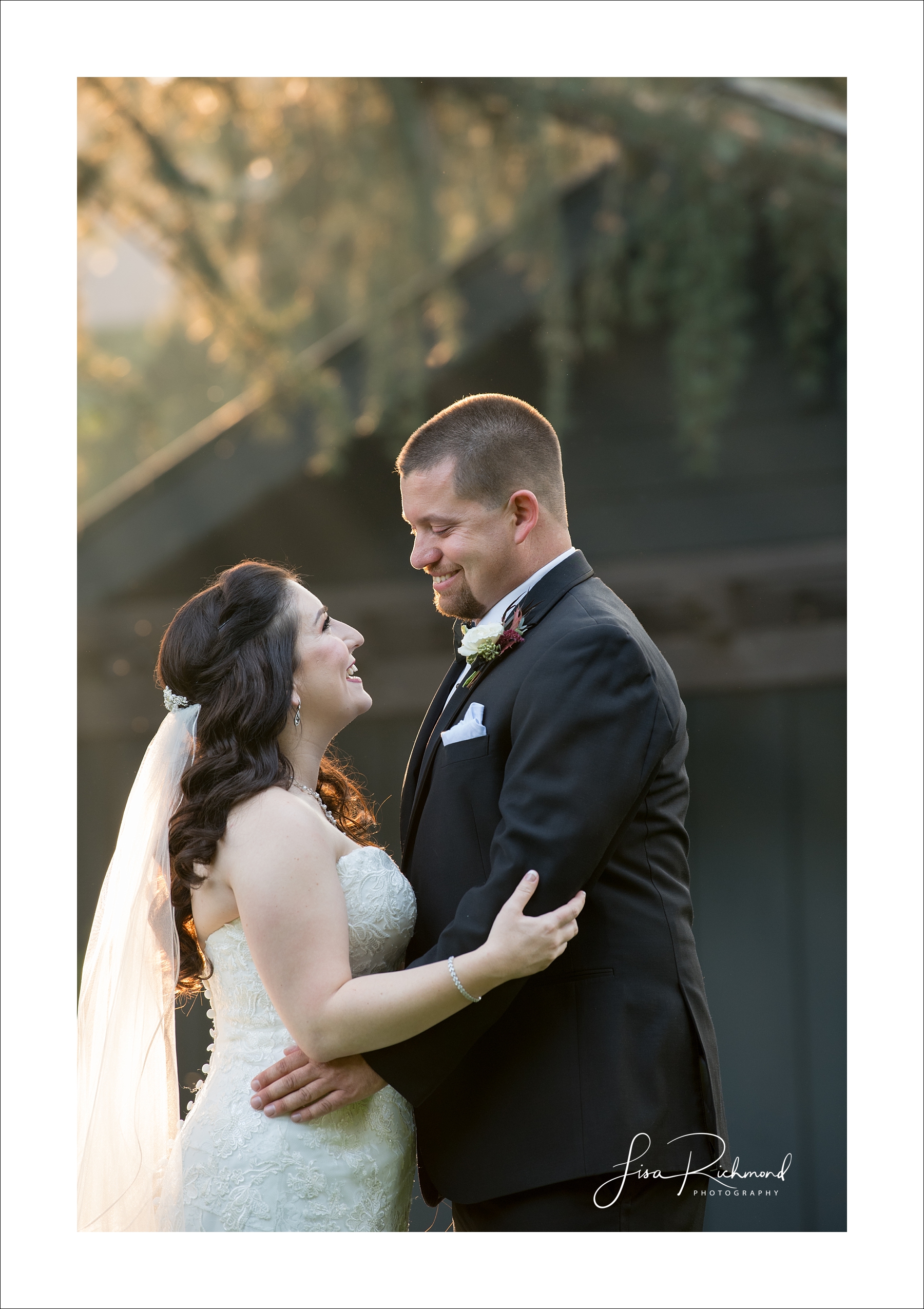 Aaron + Stephanie, Wine and Roses