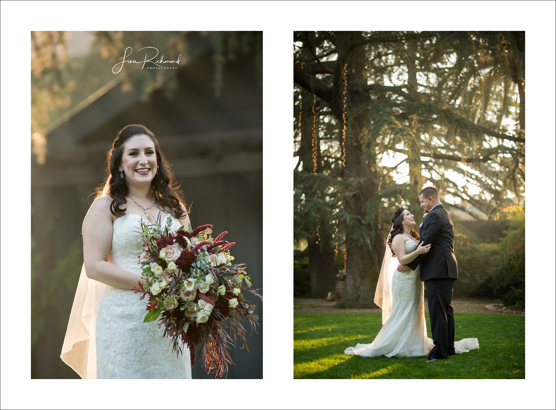 Aaron + Stephanie, Wine and Roses