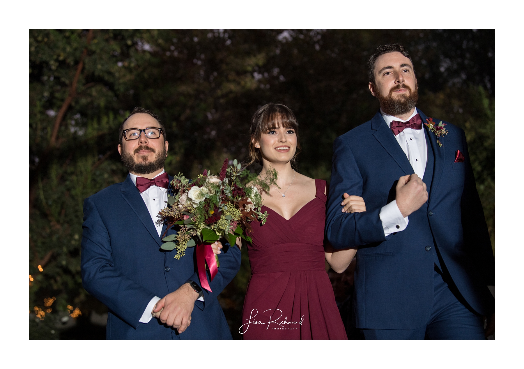 Aaron + Stephanie, Wine and Roses