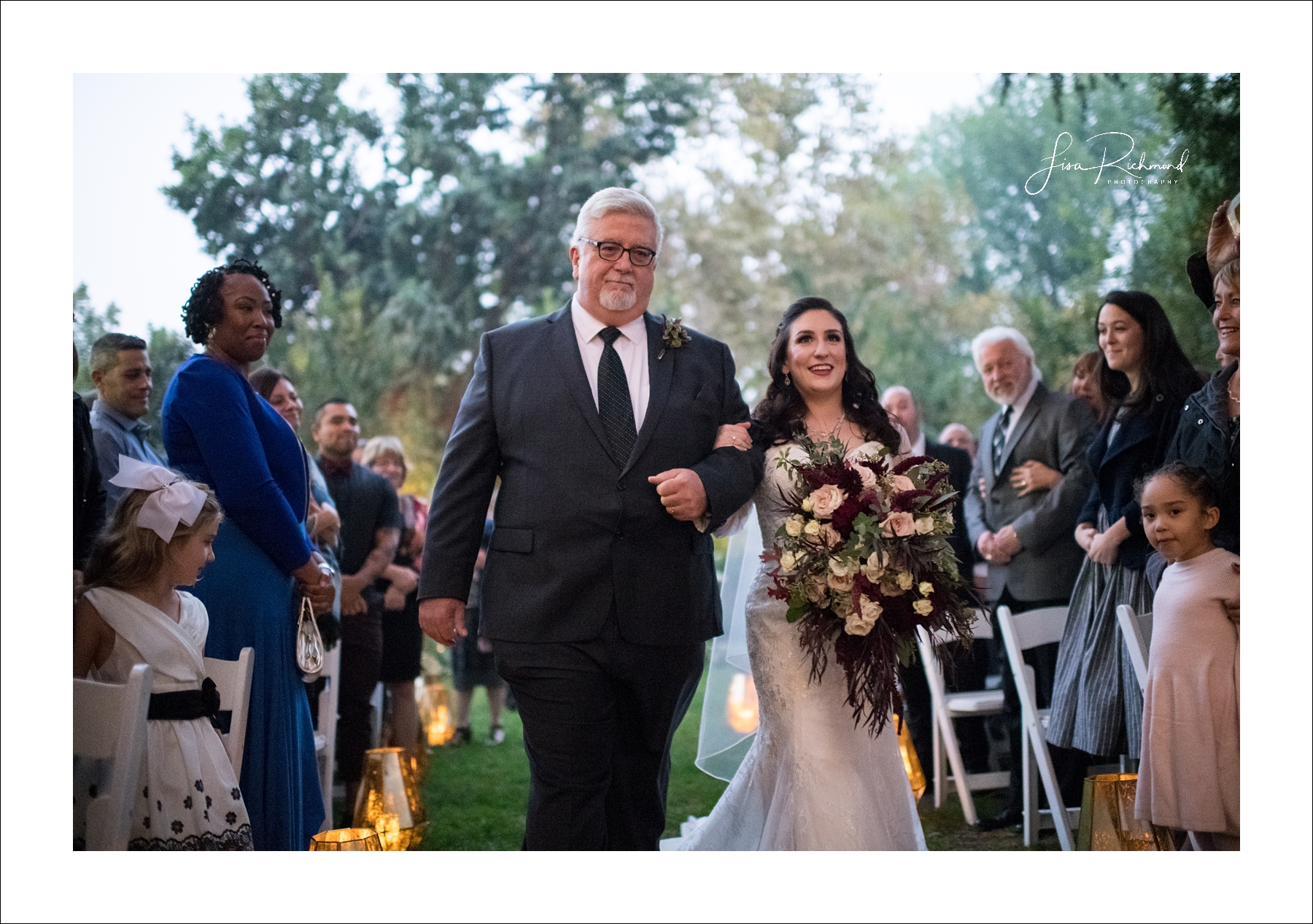 Aaron + Stephanie, Wine and Roses