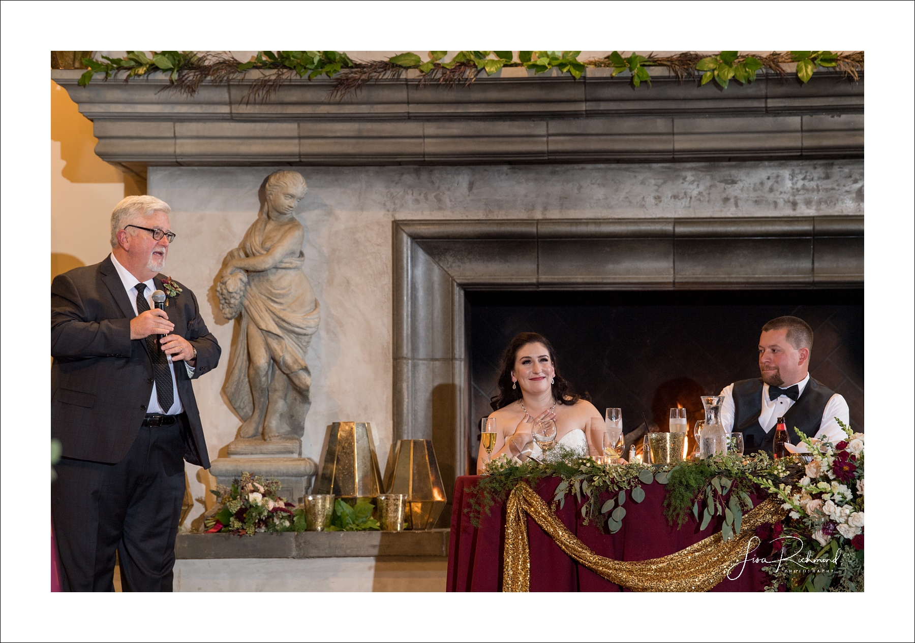 Aaron + Stephanie, Wine and Roses