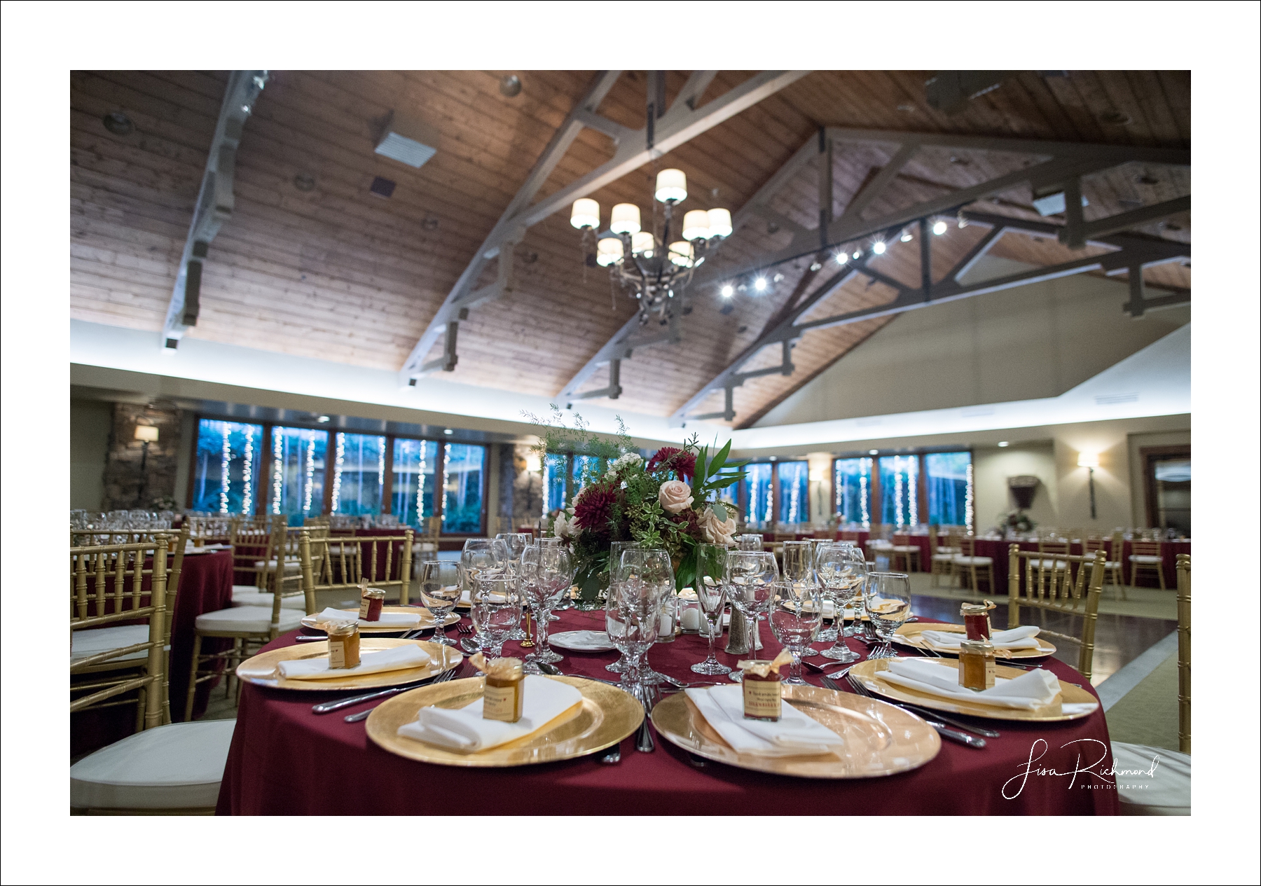 Aaron + Stephanie, Wine and Roses