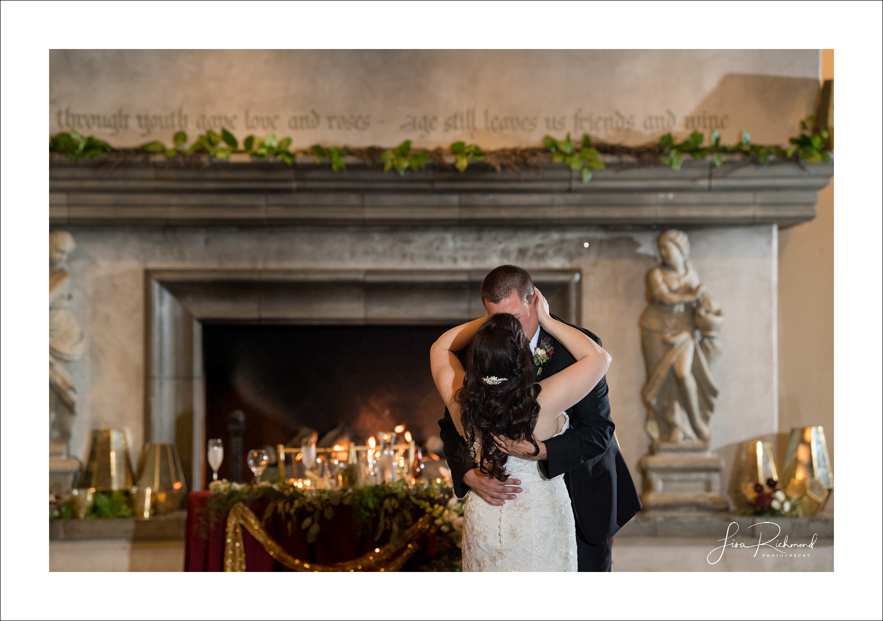 Aaron + Stephanie, Wine and Roses