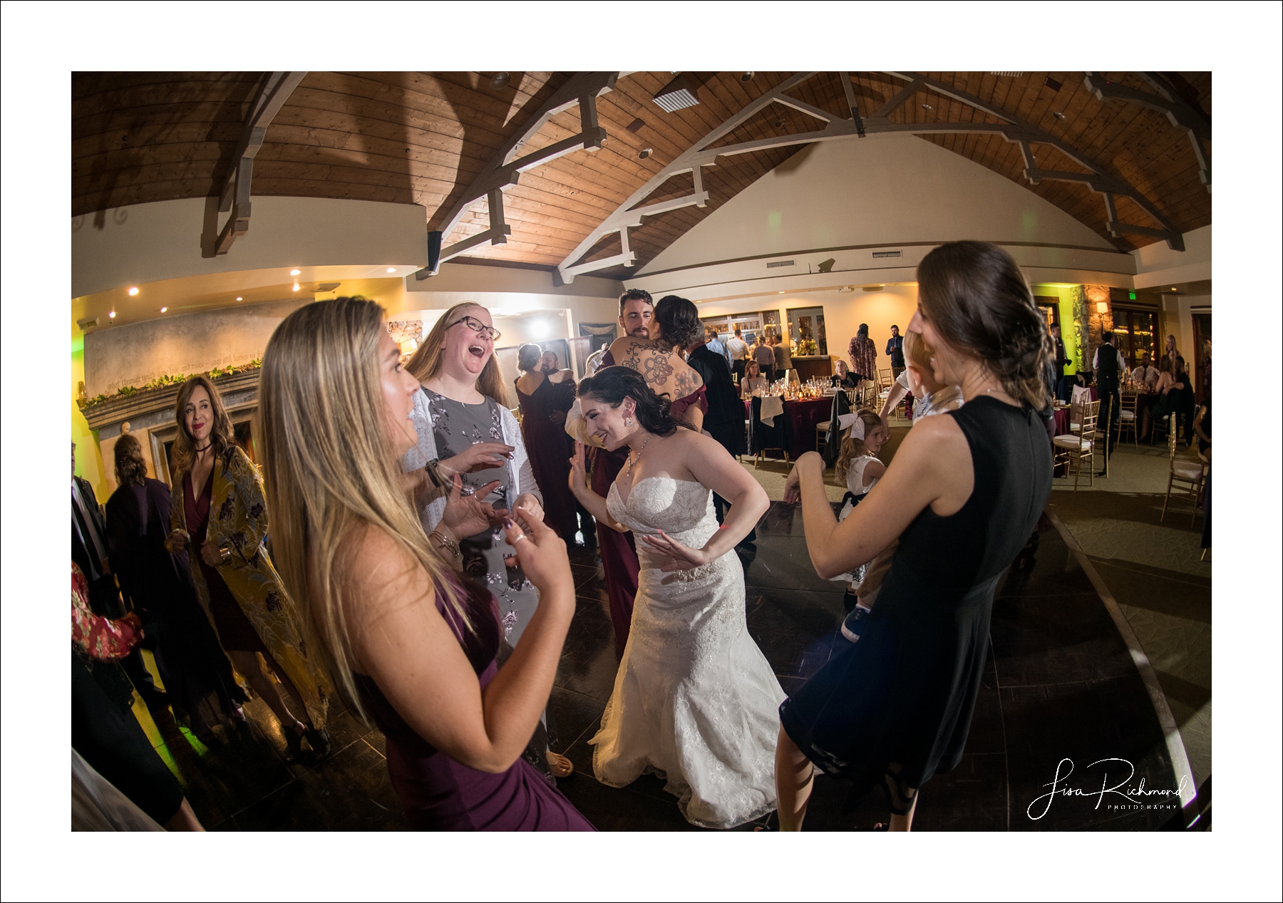 Aaron + Stephanie, Wine and Roses