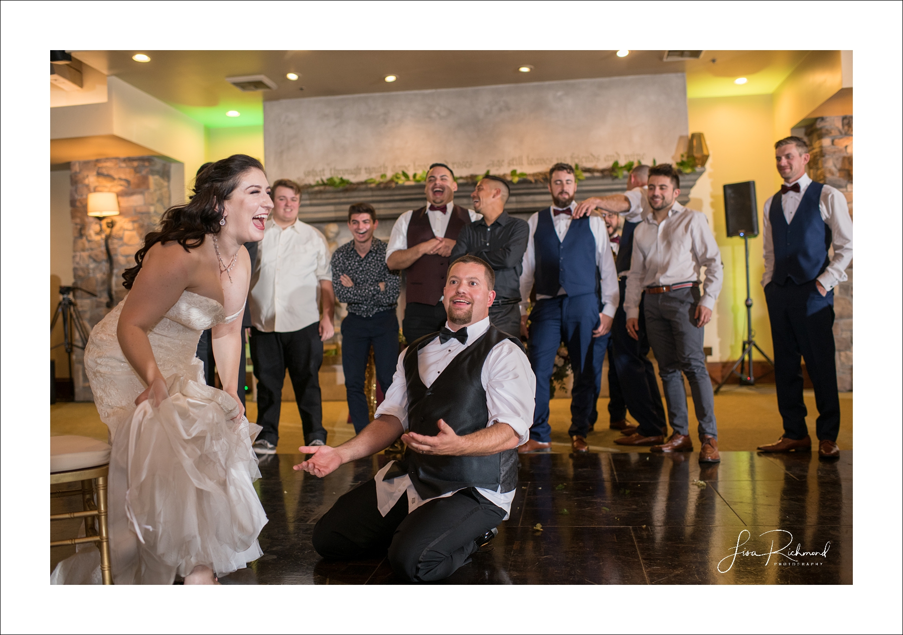 Aaron + Stephanie, Wine and Roses