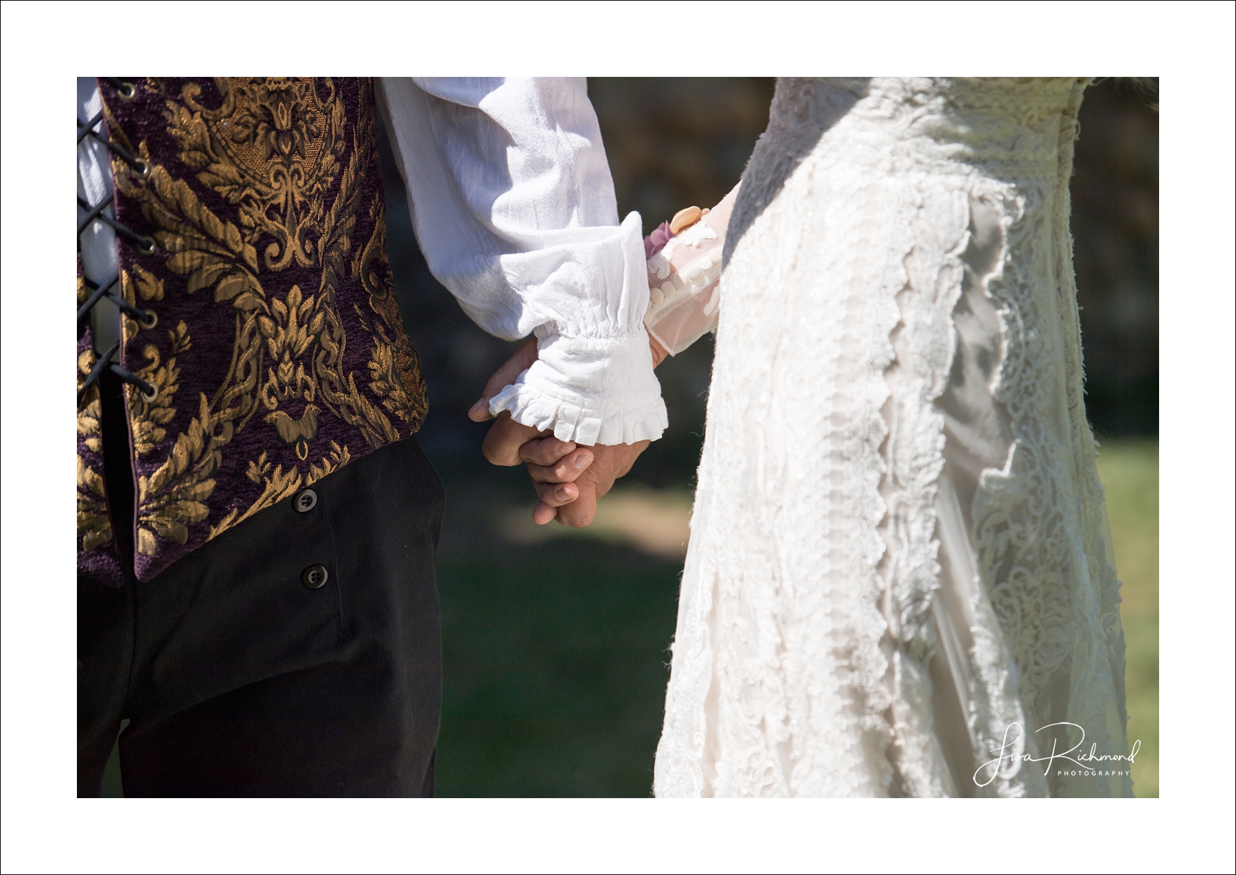 Eric and Jody along the enchanted path&#8230;.