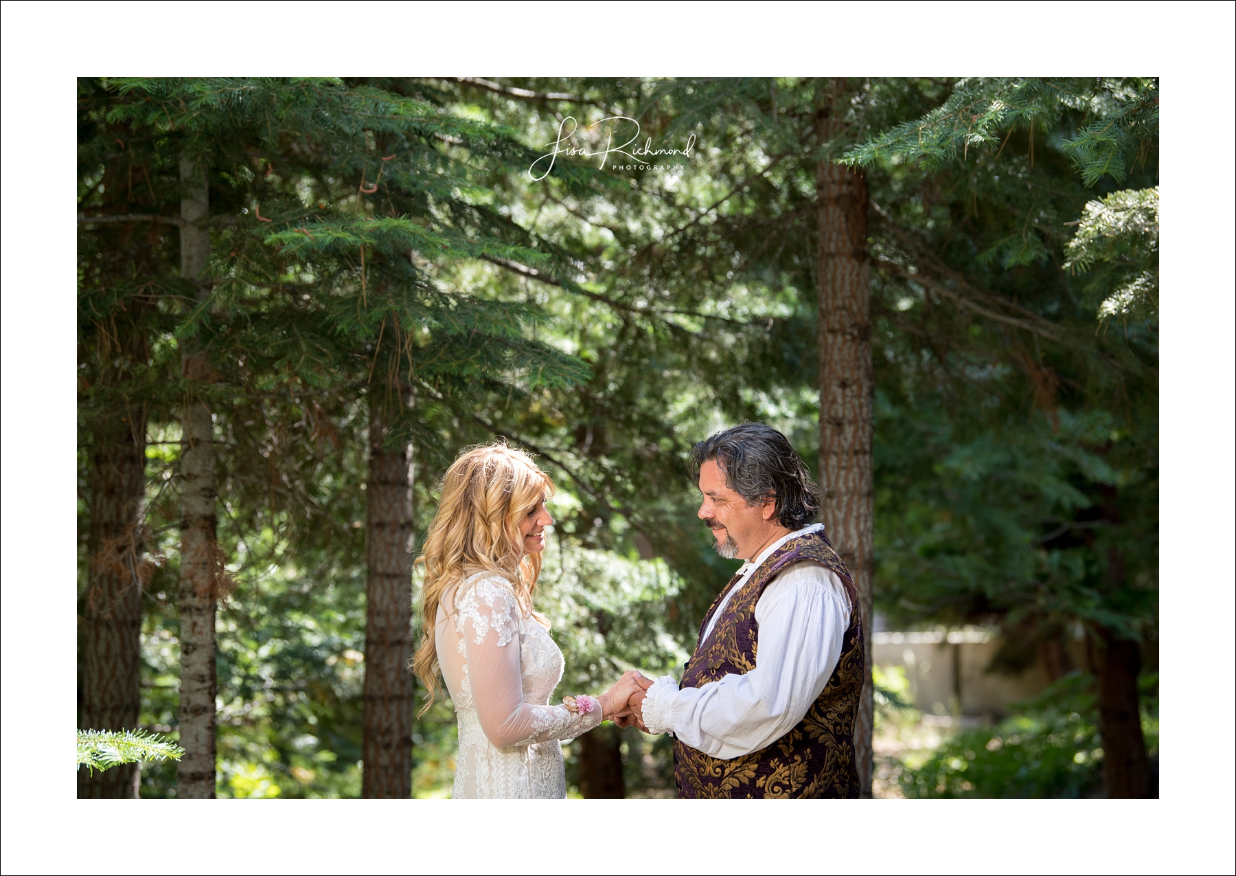 Eric and Jody along the enchanted path&#8230;.