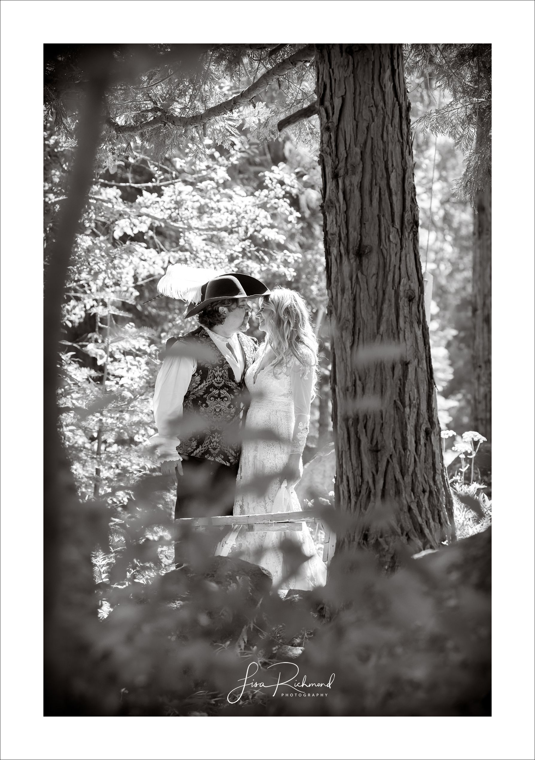 Eric and Jody along the enchanted path&#8230;.