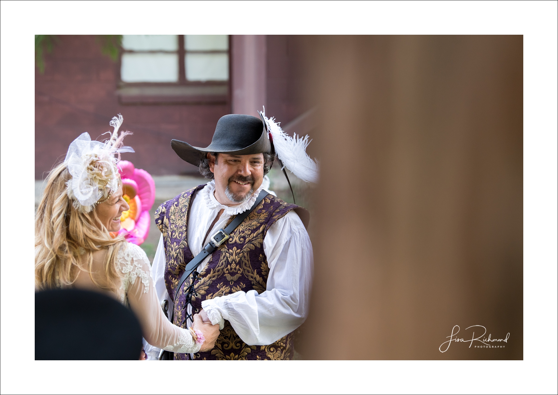 Eric and Jody along the enchanted path&#8230;.