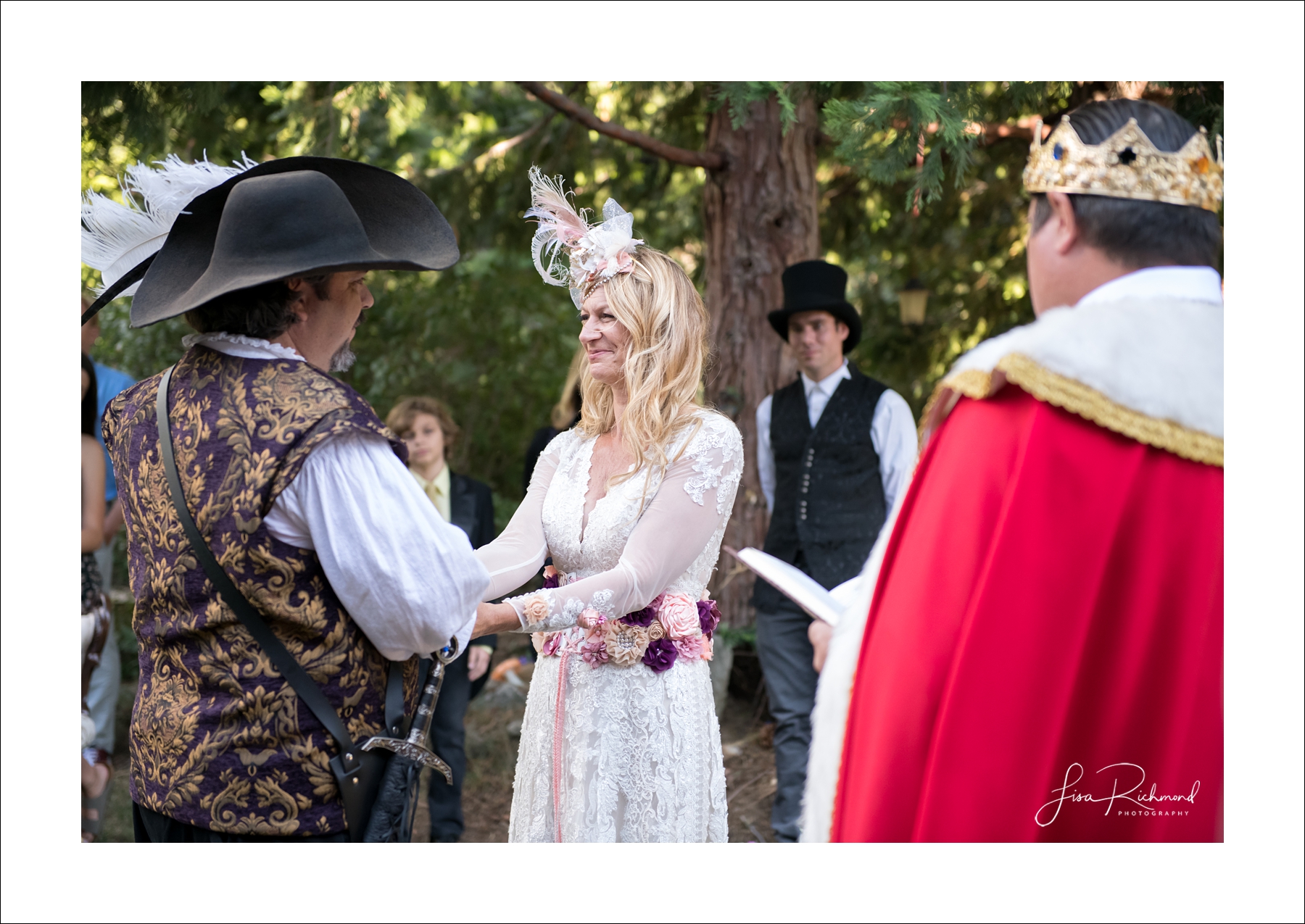 Eric and Jody along the enchanted path&#8230;.