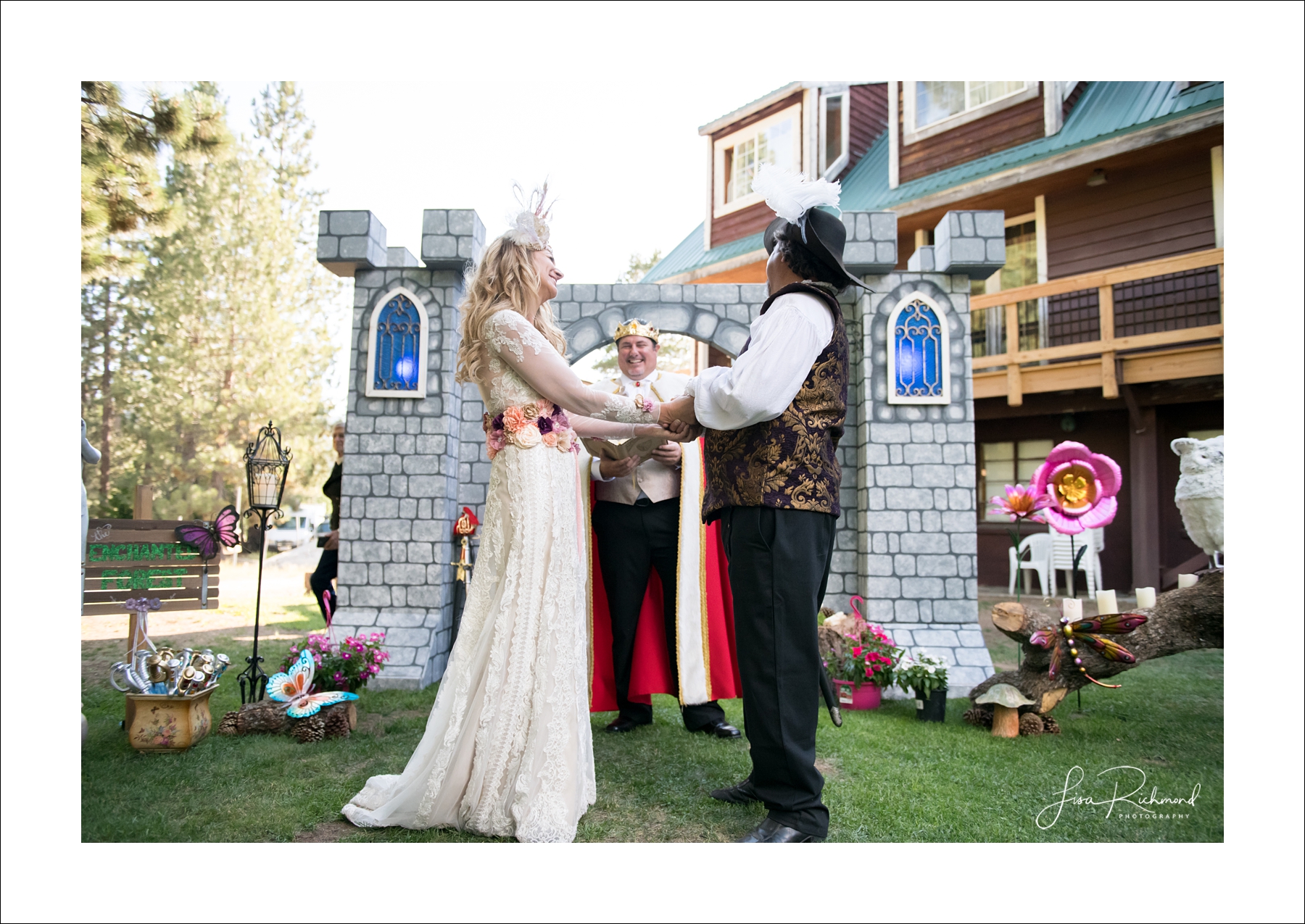 Eric and Jody along the enchanted path&#8230;.