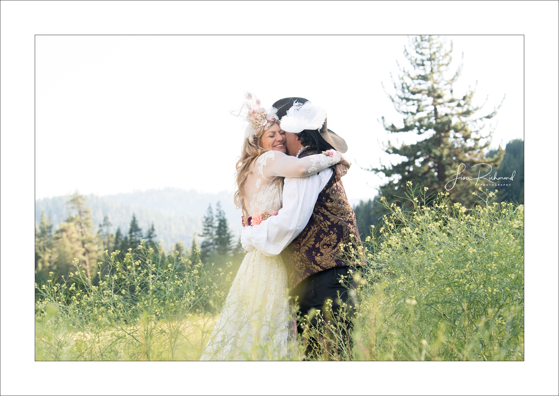 Eric and Jody along the enchanted path&#8230;.