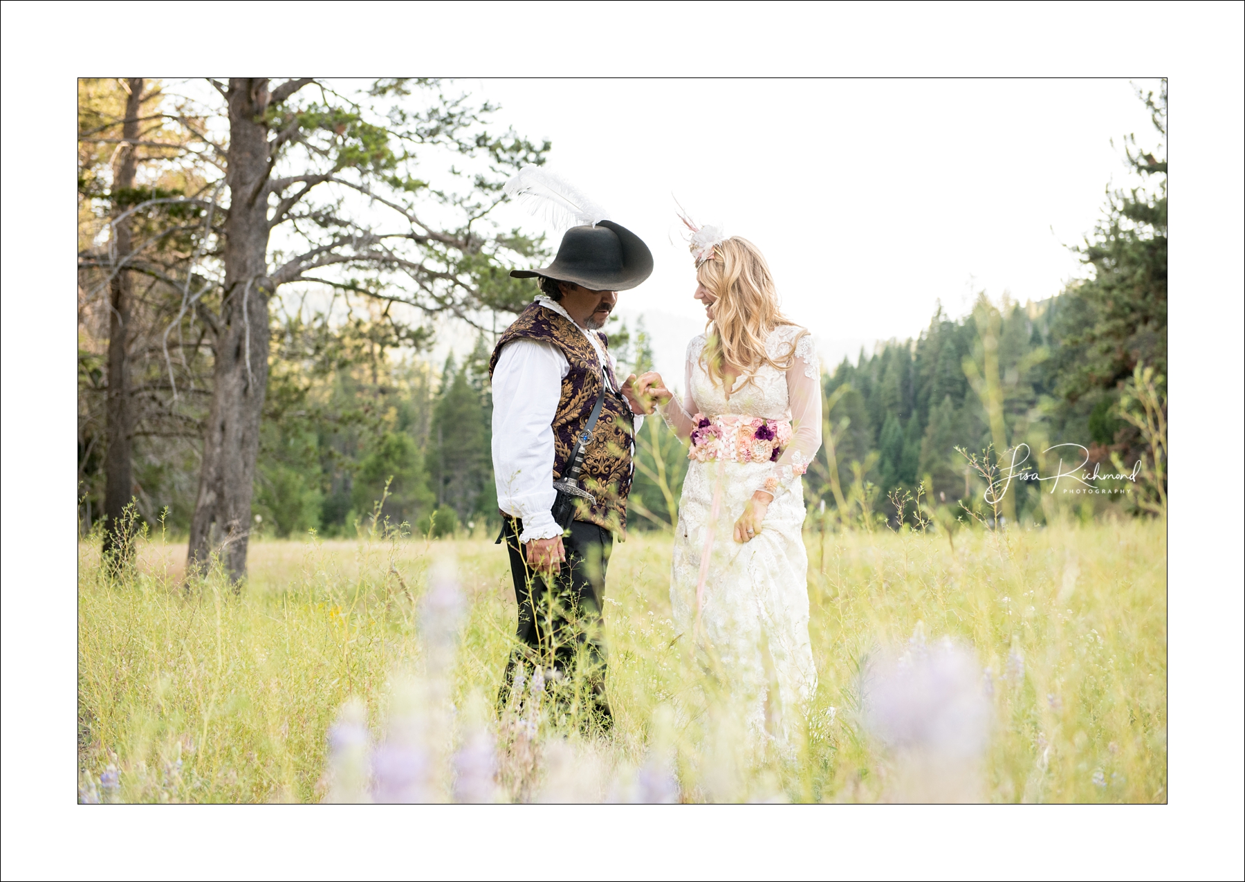 Eric and Jody along the enchanted path&#8230;.