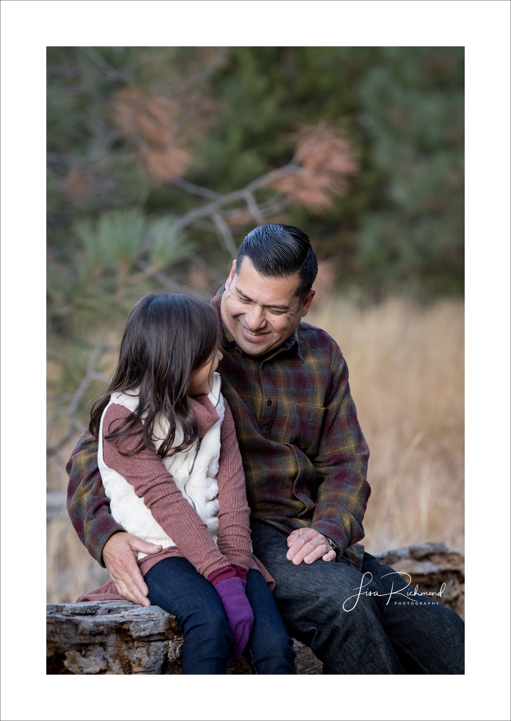 The Martinez family in Lake Tahoe