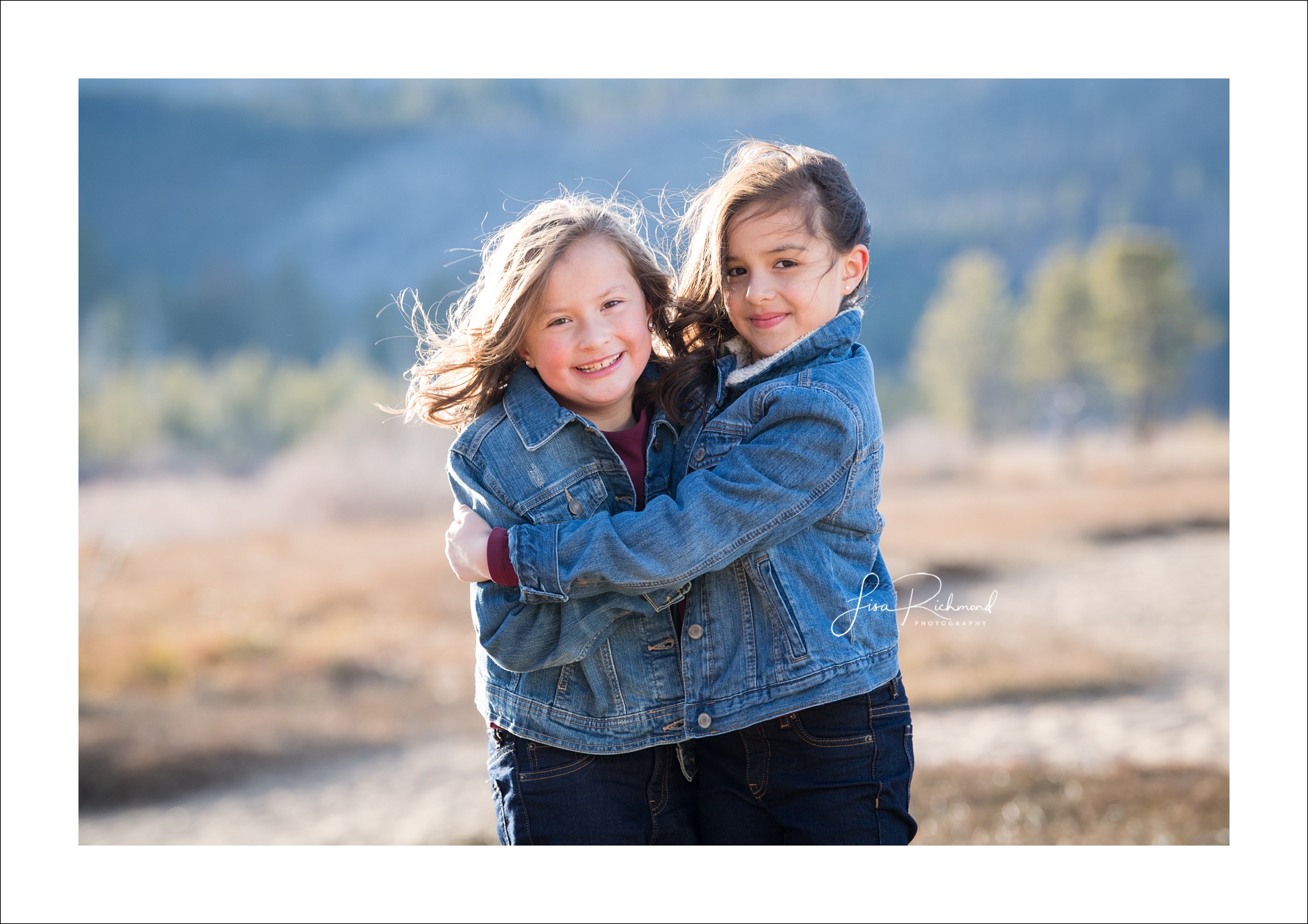 The Martinez family in Lake Tahoe