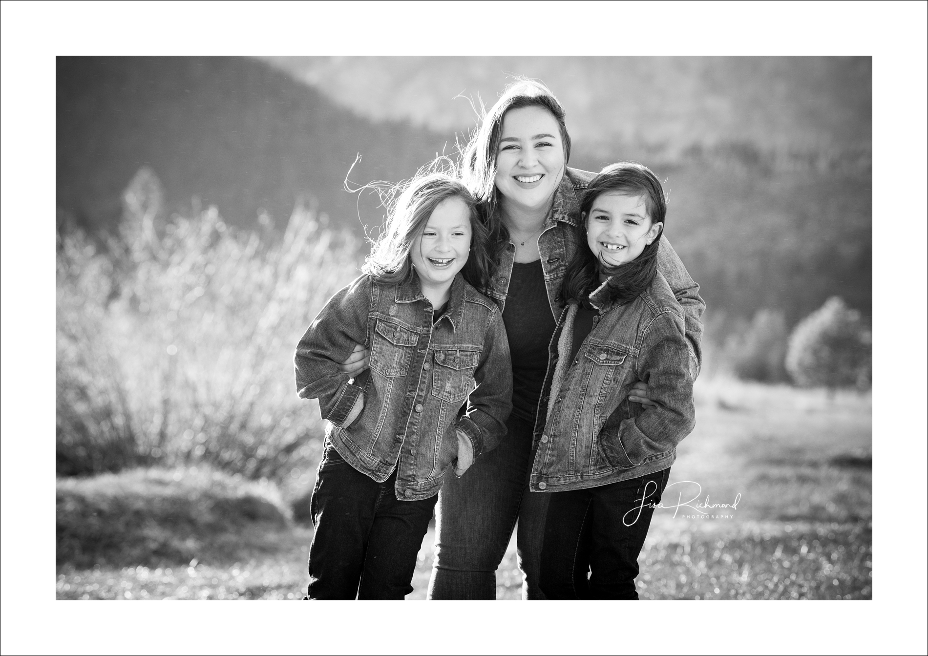 The Martinez family in Lake Tahoe