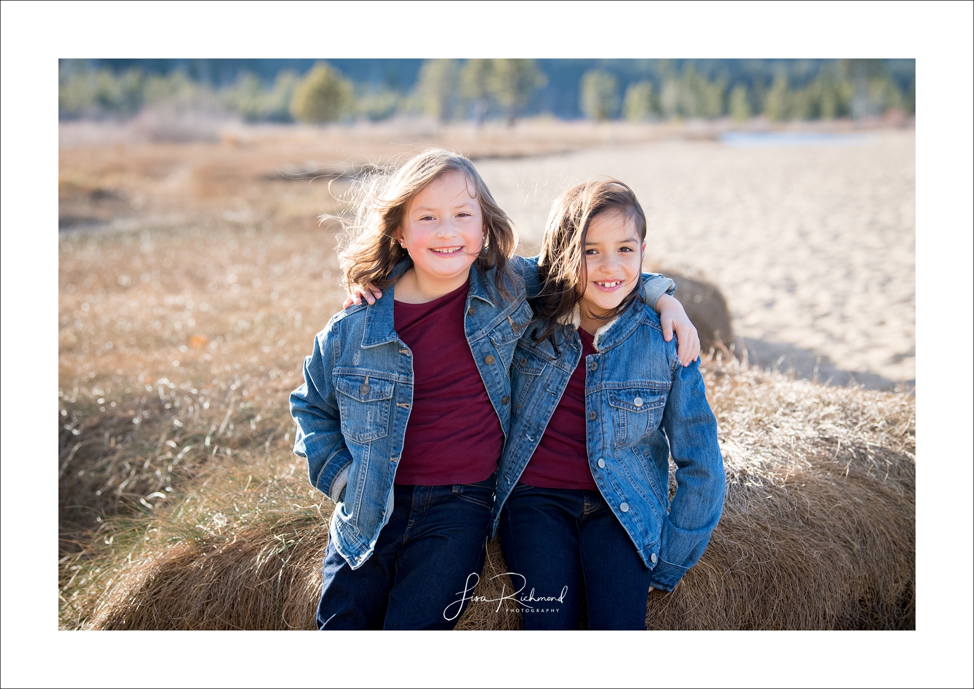 The Martinez family in Lake Tahoe