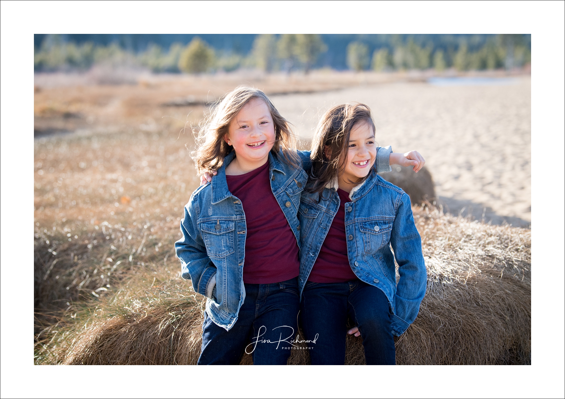 The Martinez family in Lake Tahoe