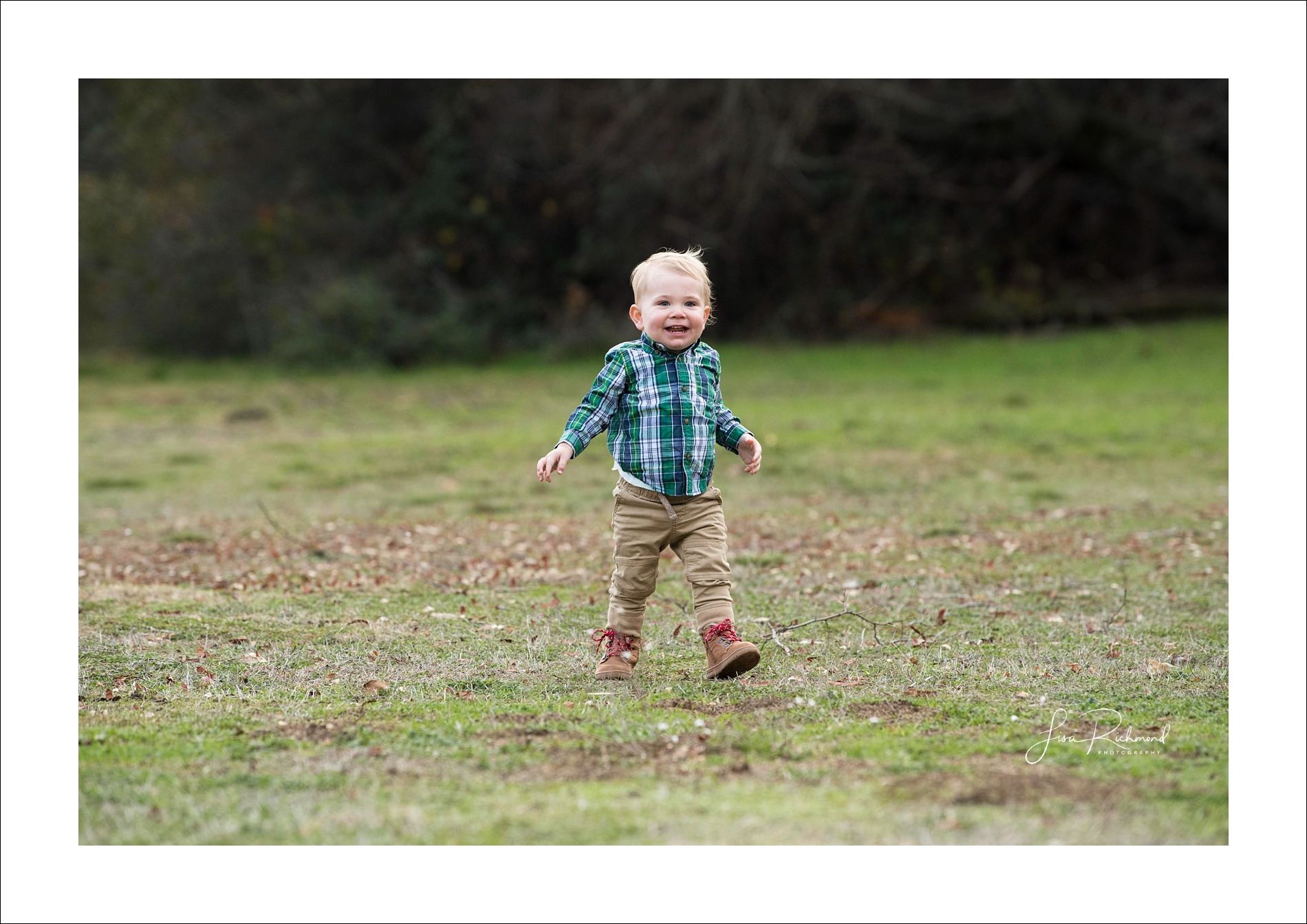 Chasing Xav, a cute little guy with the sweetest smile&#8230;.