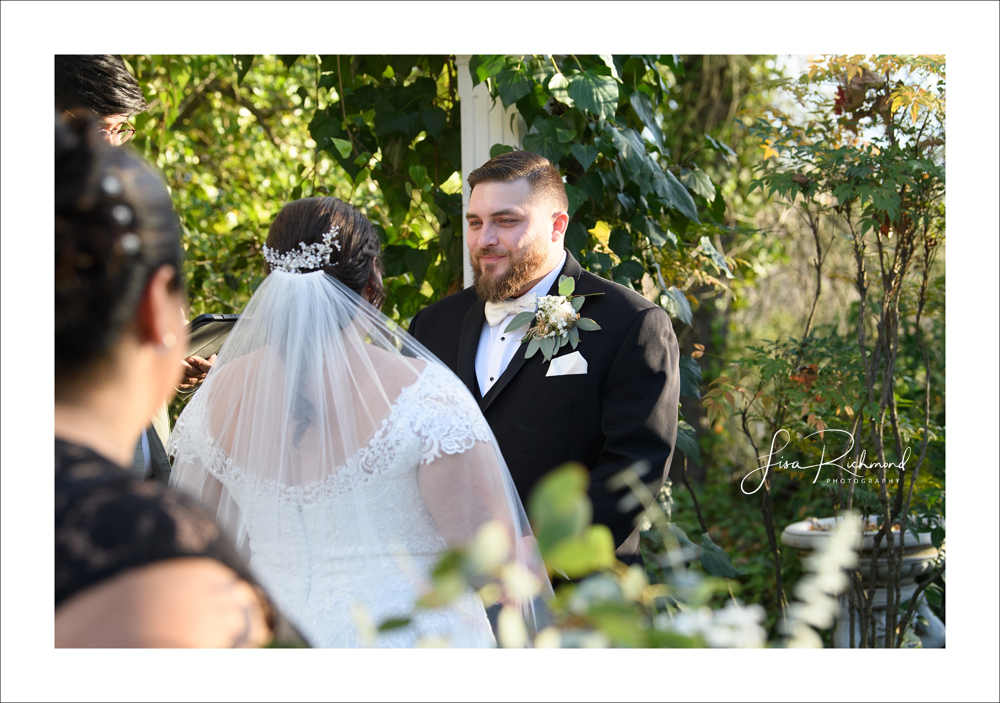 Alyson and Frankie at Newcastle Wedding Gardens