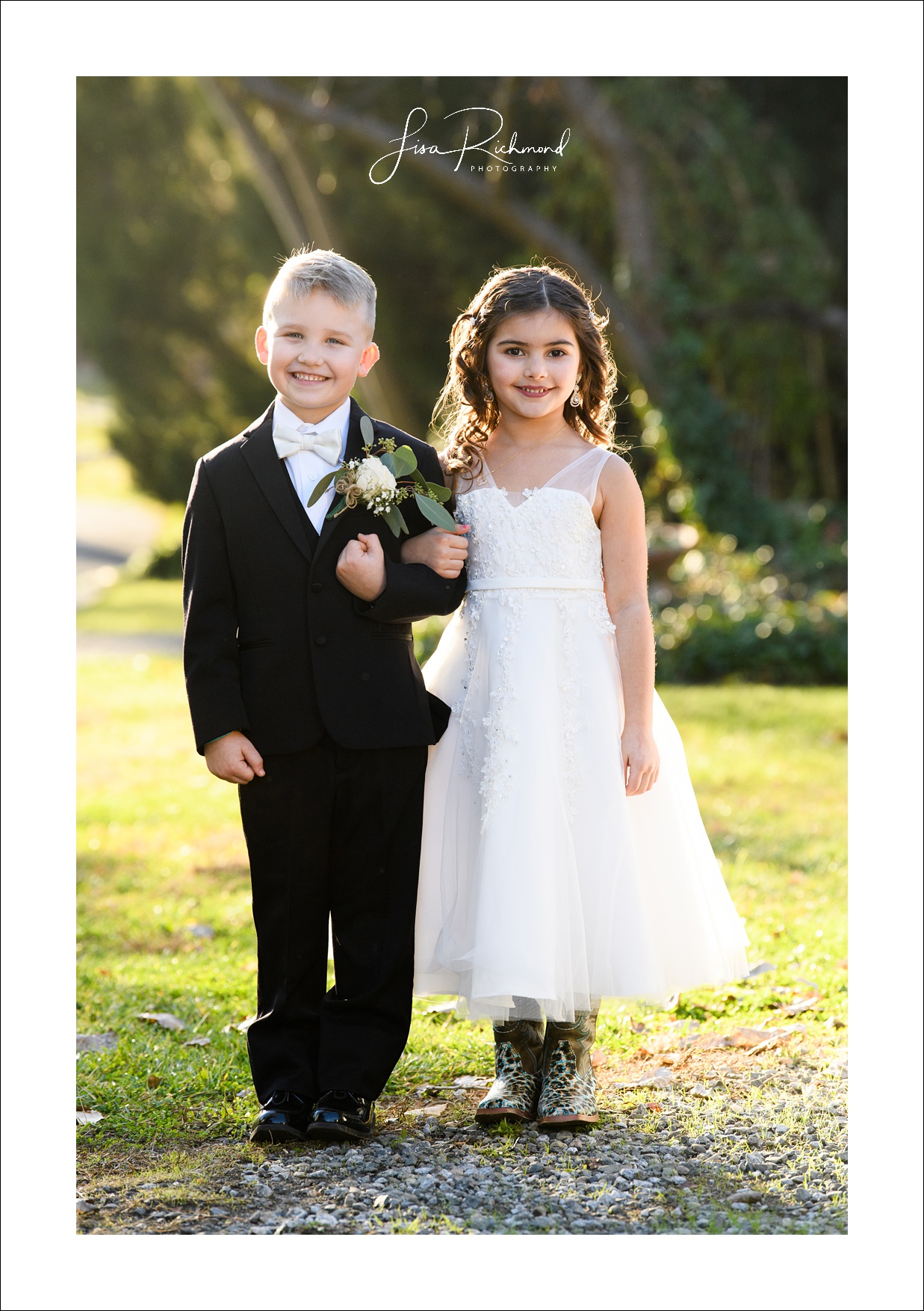 Alyson and Frankie at Newcastle Wedding Gardens