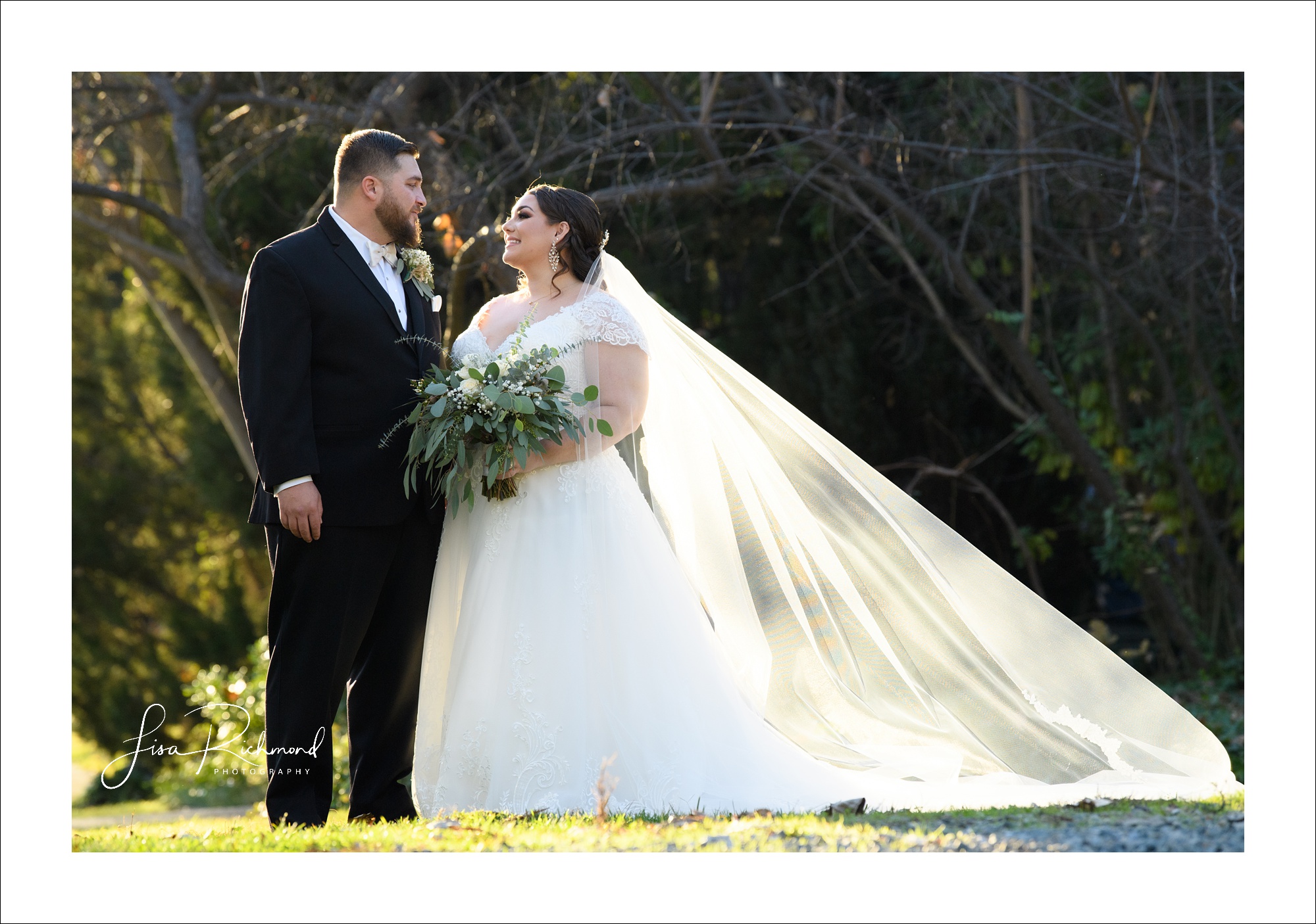 Alyson and Frankie at Newcastle Wedding Gardens