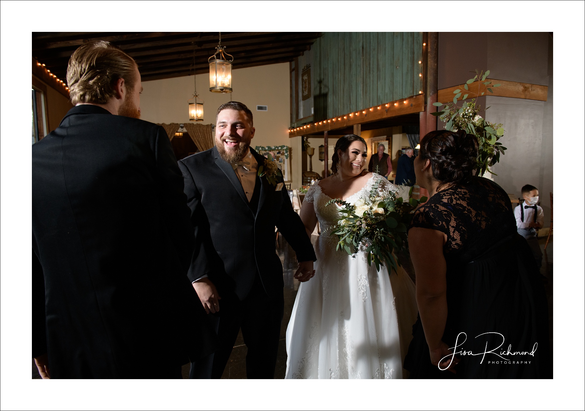 Alyson and Frankie at Newcastle Wedding Gardens