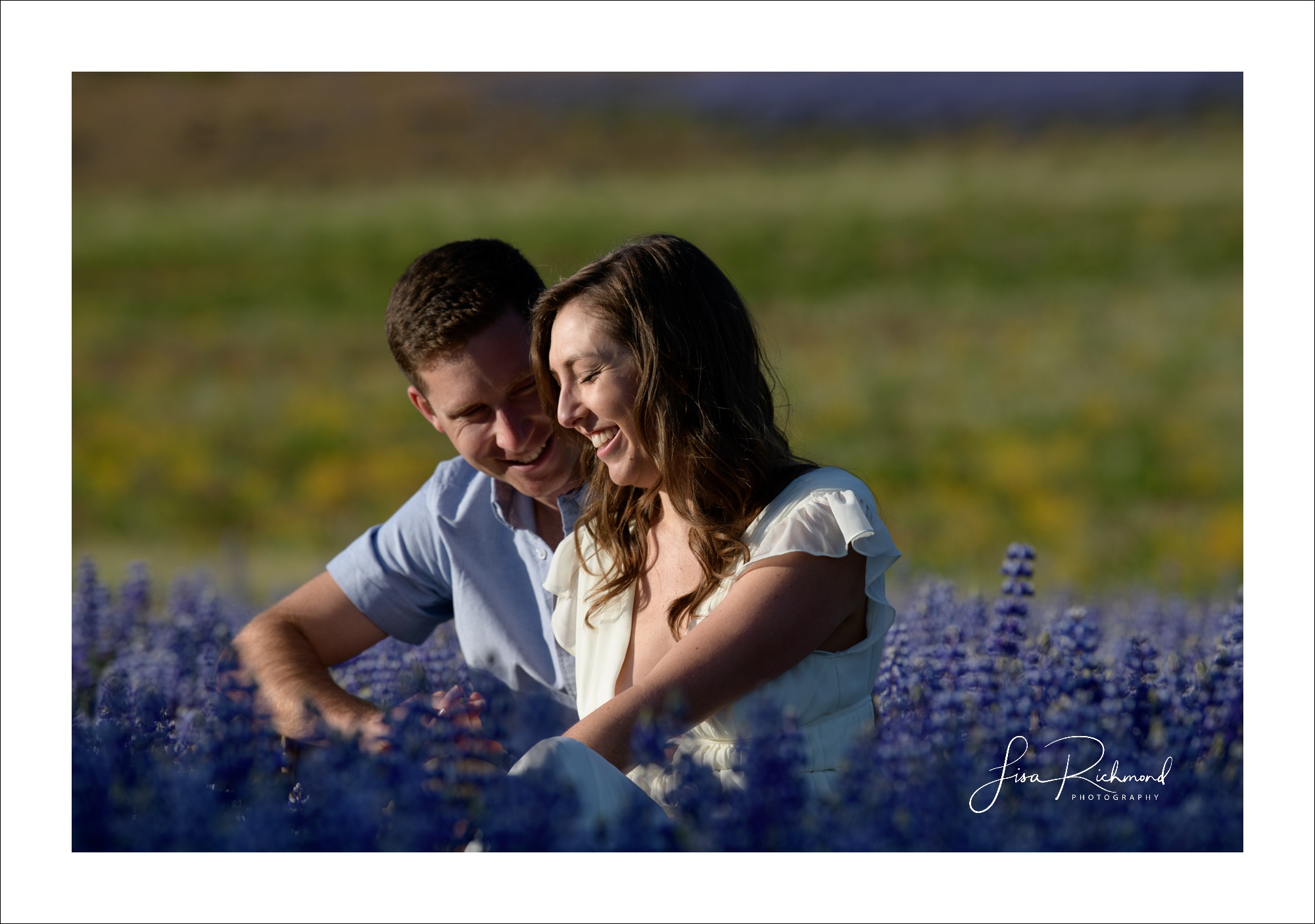 Alyse and Ryan &#8211; Super bloom engagement