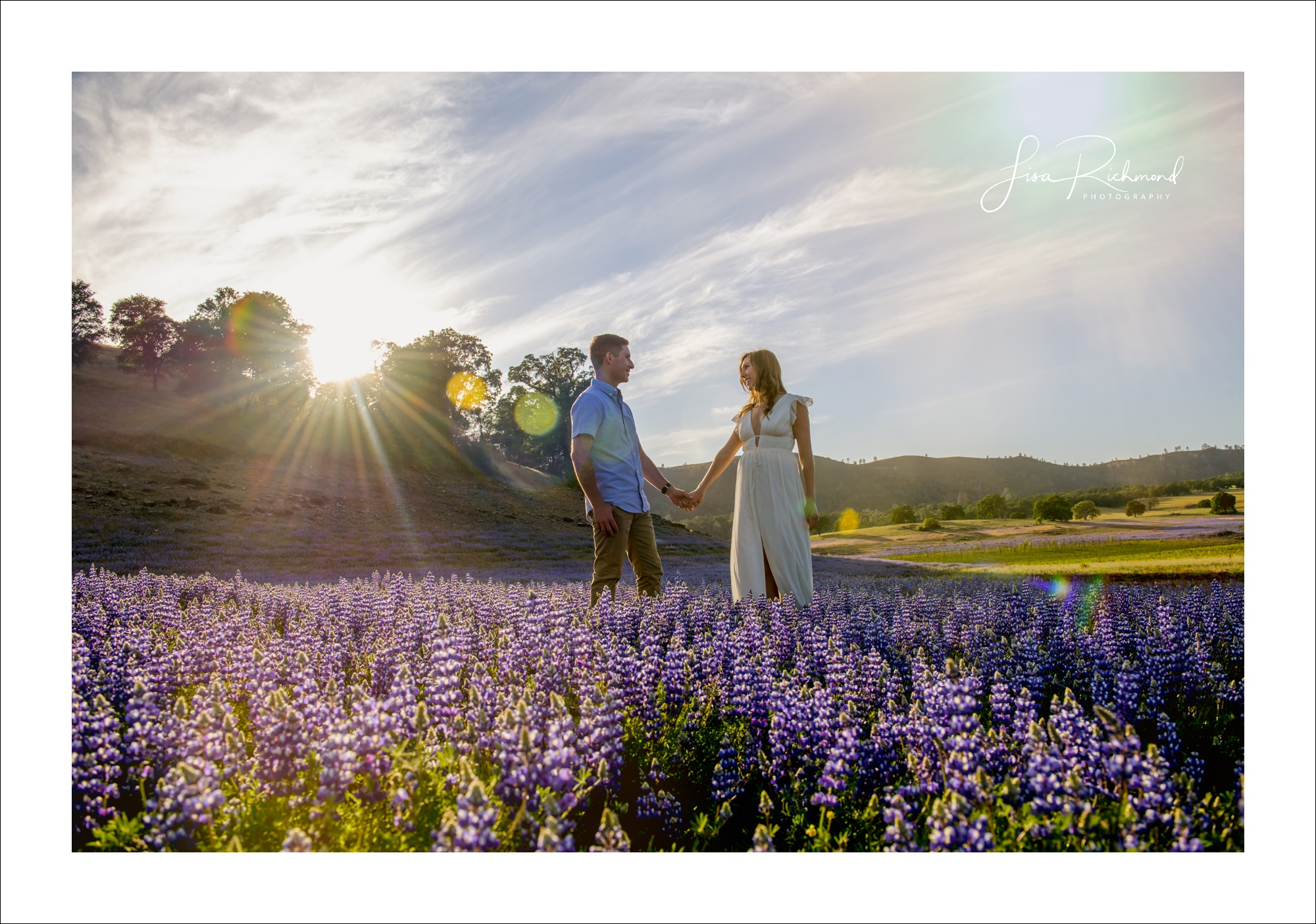 Alyse and Ryan &#8211; Super bloom engagement