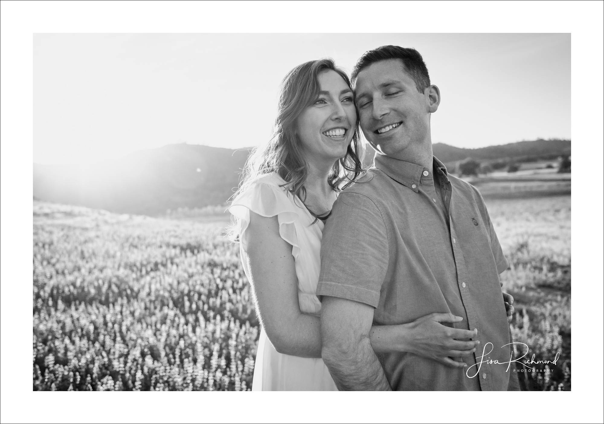 Alyse and Ryan &#8211; Super bloom engagement