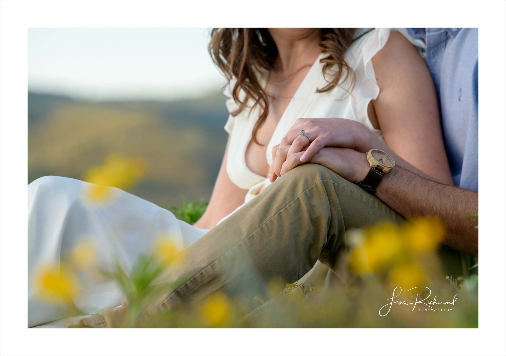 Alyse and Ryan &#8211; Super bloom engagement