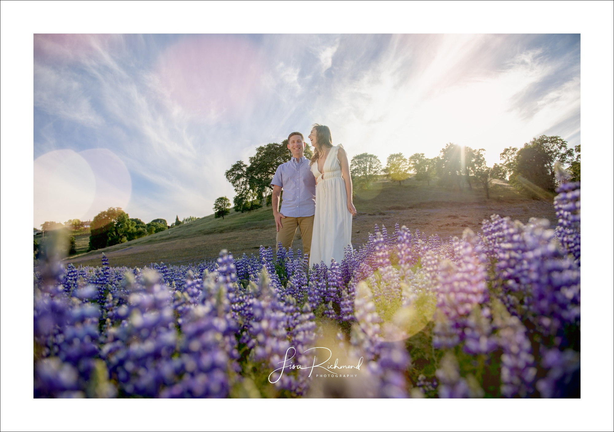 Alyse and Ryan &#8211; Super bloom engagement