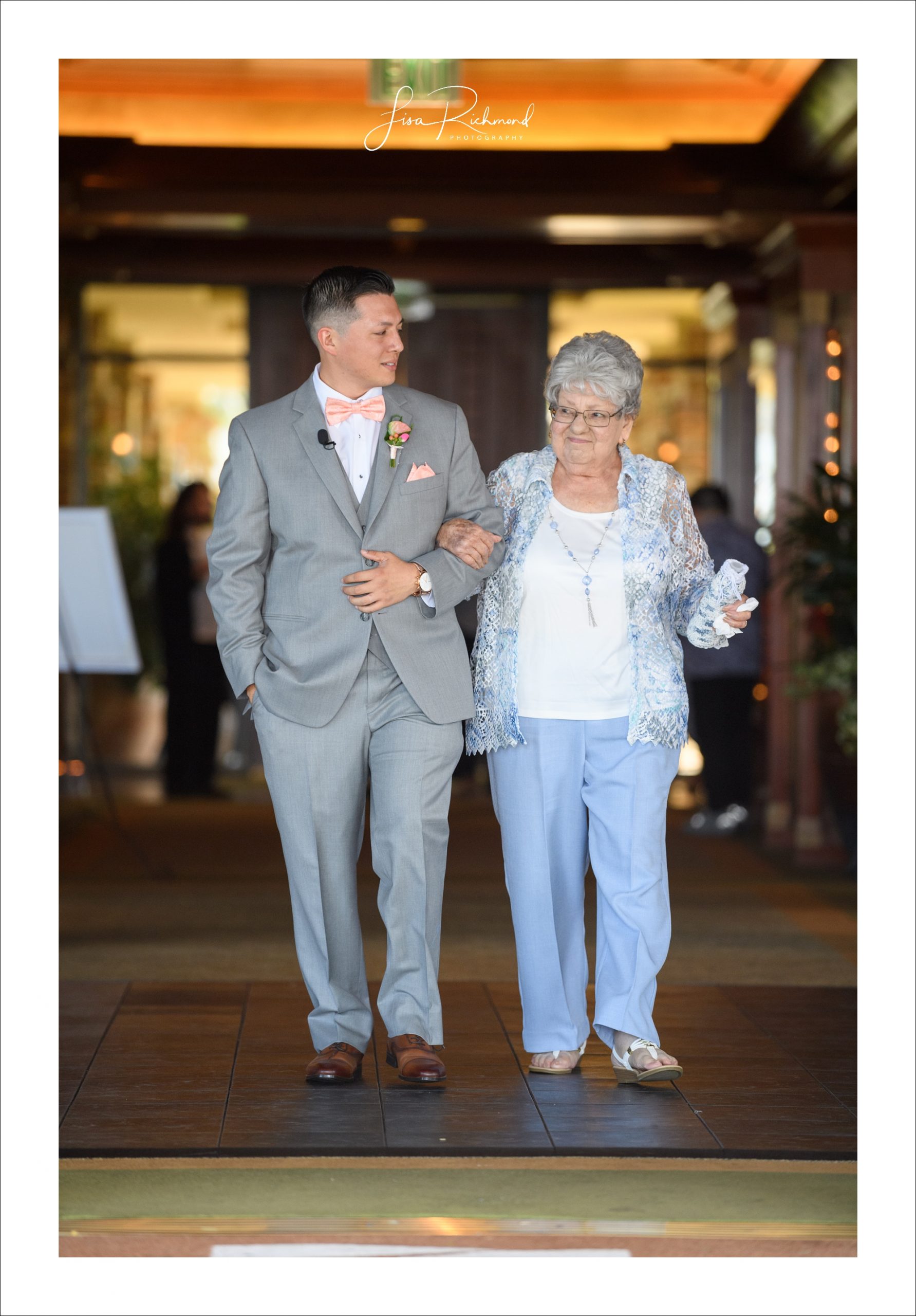 Anja and Nick celebrate their wedding day at Serrano Country Club