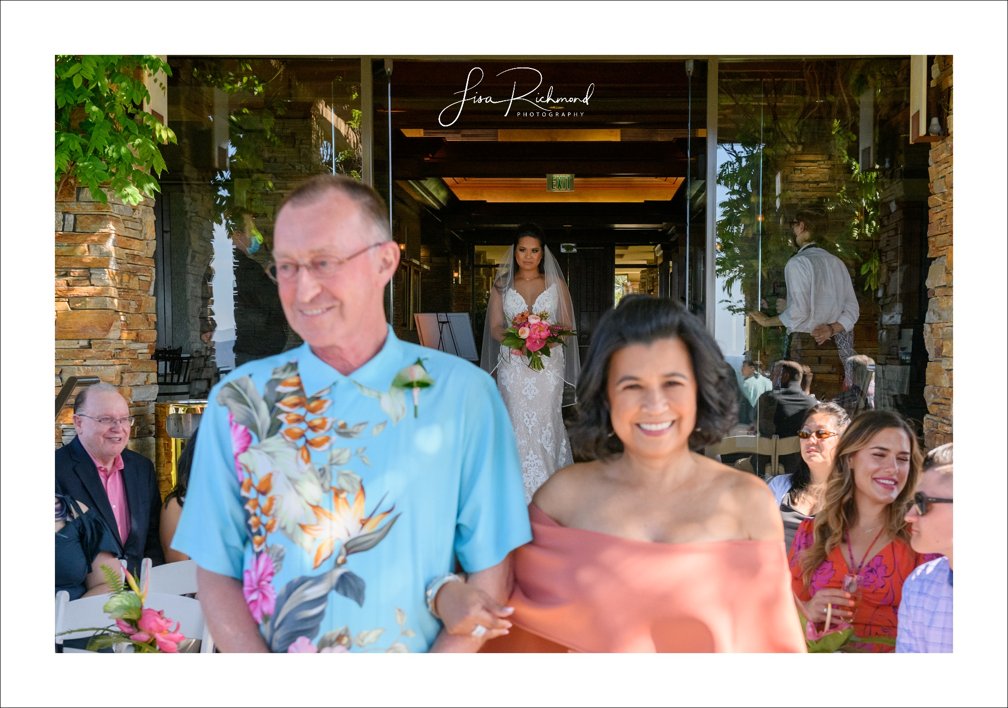 Anja and Nick celebrate their wedding day at Serrano Country Club