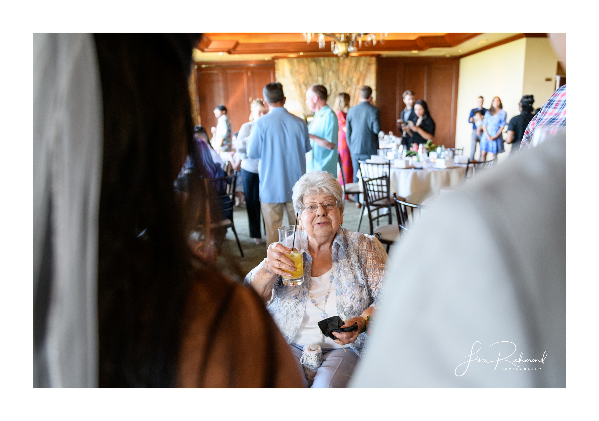 Anja and Nick celebrate their wedding day at Serrano Country Club