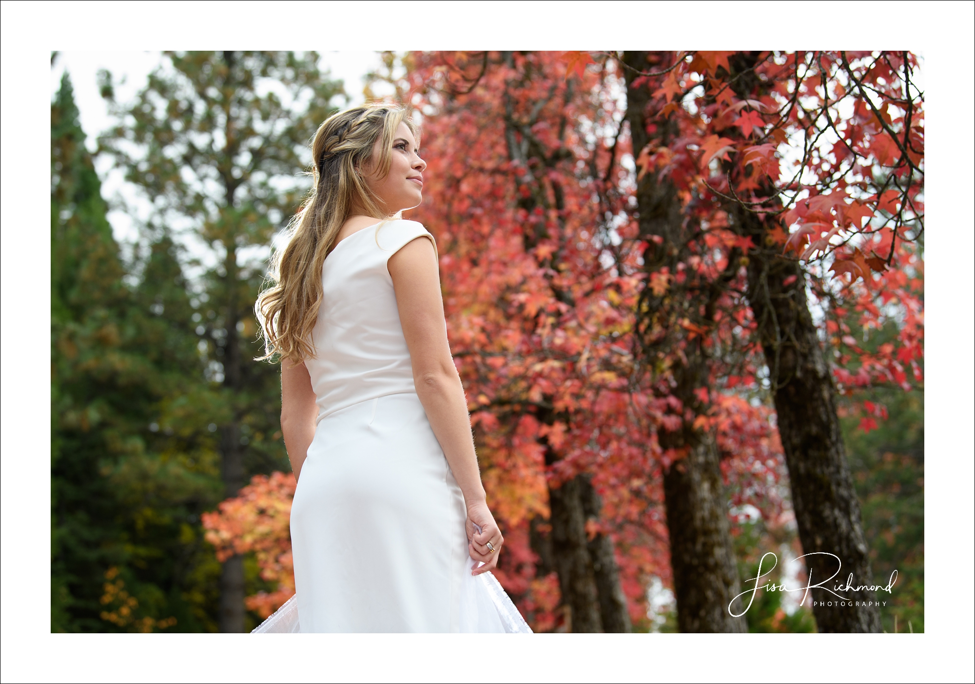 I love a girl that wears Birks on her wedding day