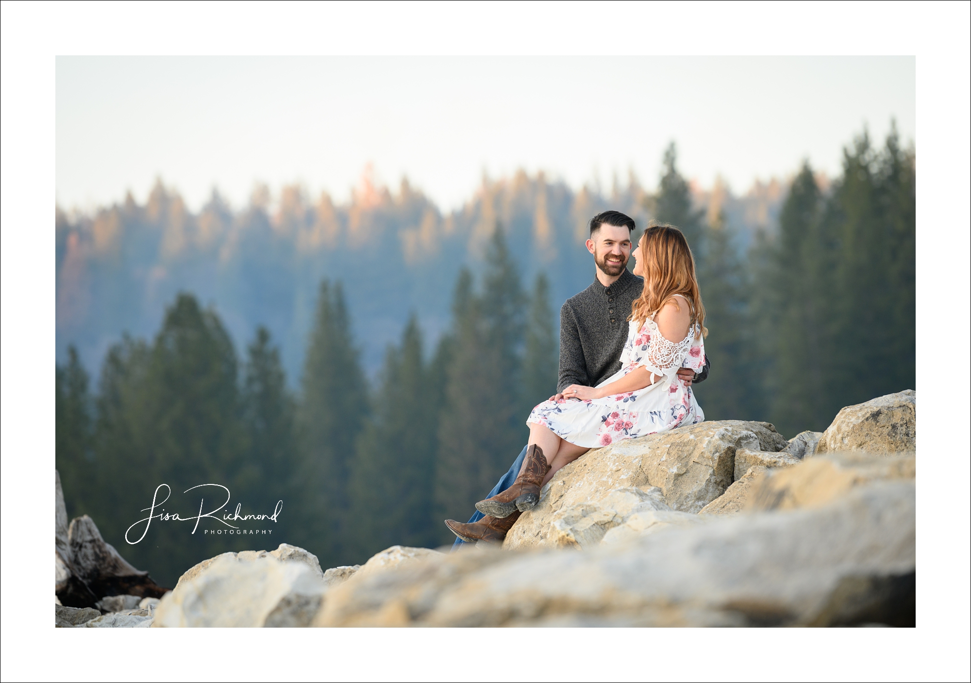 Erica and James, engaged to be &#8220;already&#8221; married.