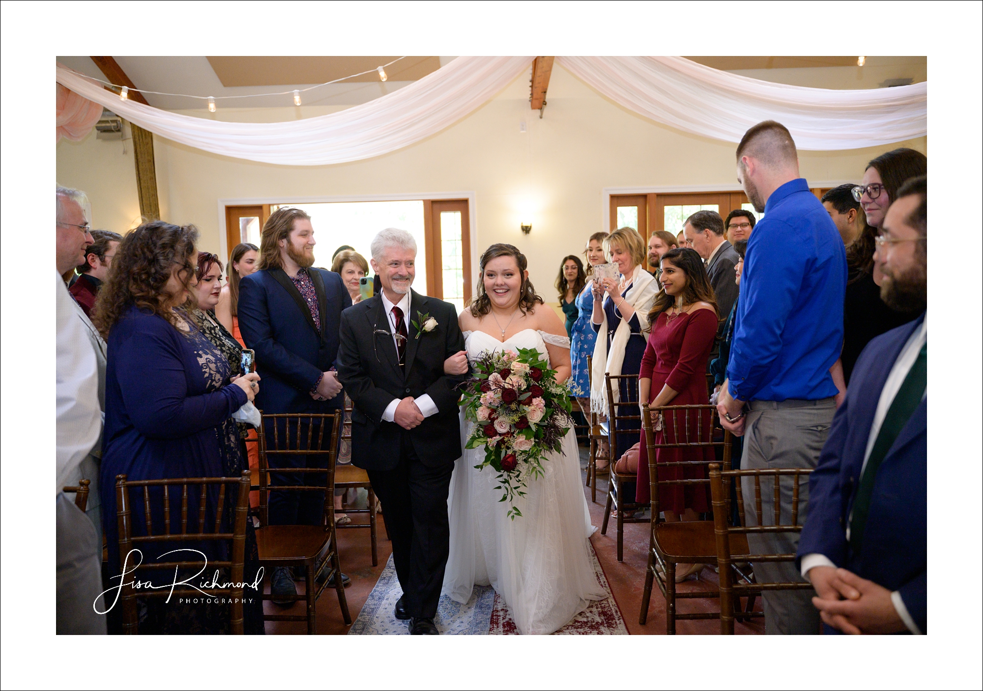 Come rain and come shine&#8230;.Congratulations Harrison and Sarah!