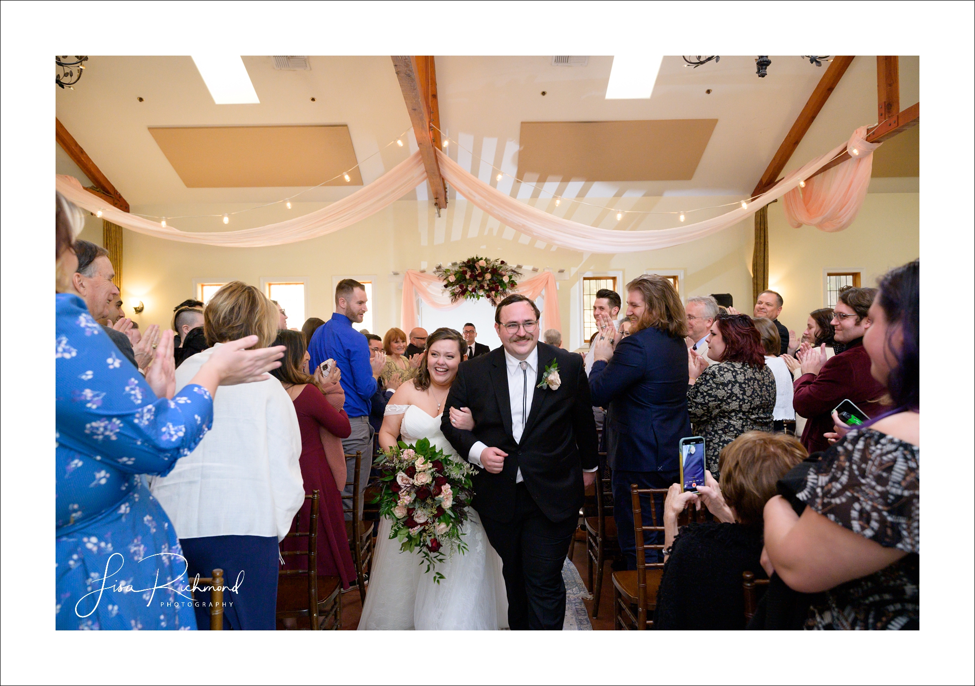 Come rain and come shine&#8230;.Congratulations Harrison and Sarah!