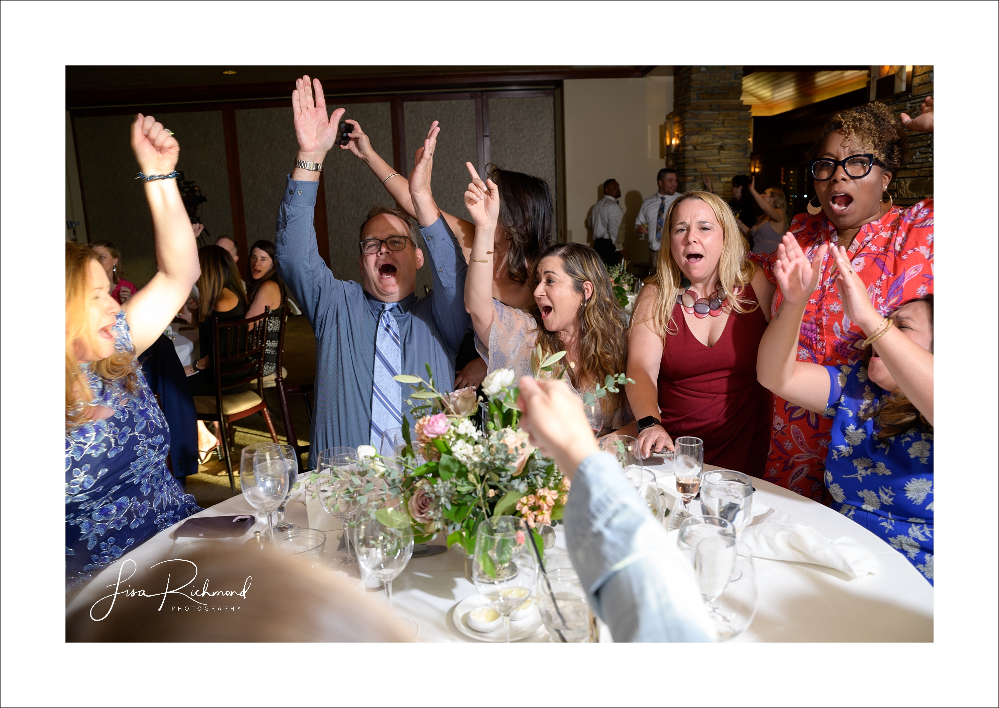 Christina and Scott at Serrano Country Club