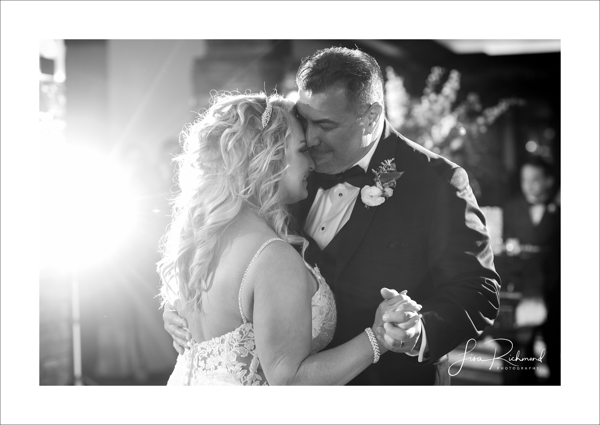 Christina and Scott at Serrano Country Club