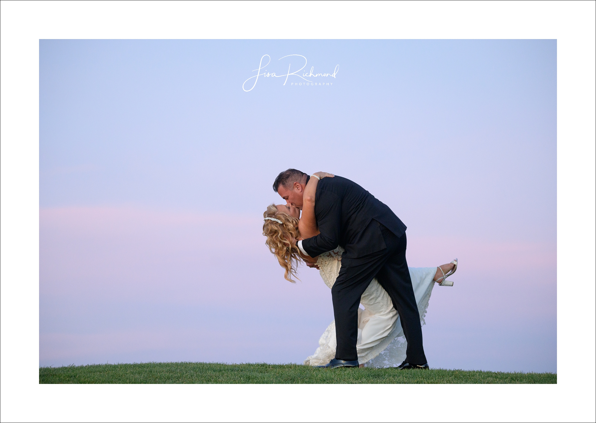 Christina and Scott at Serrano Country Club