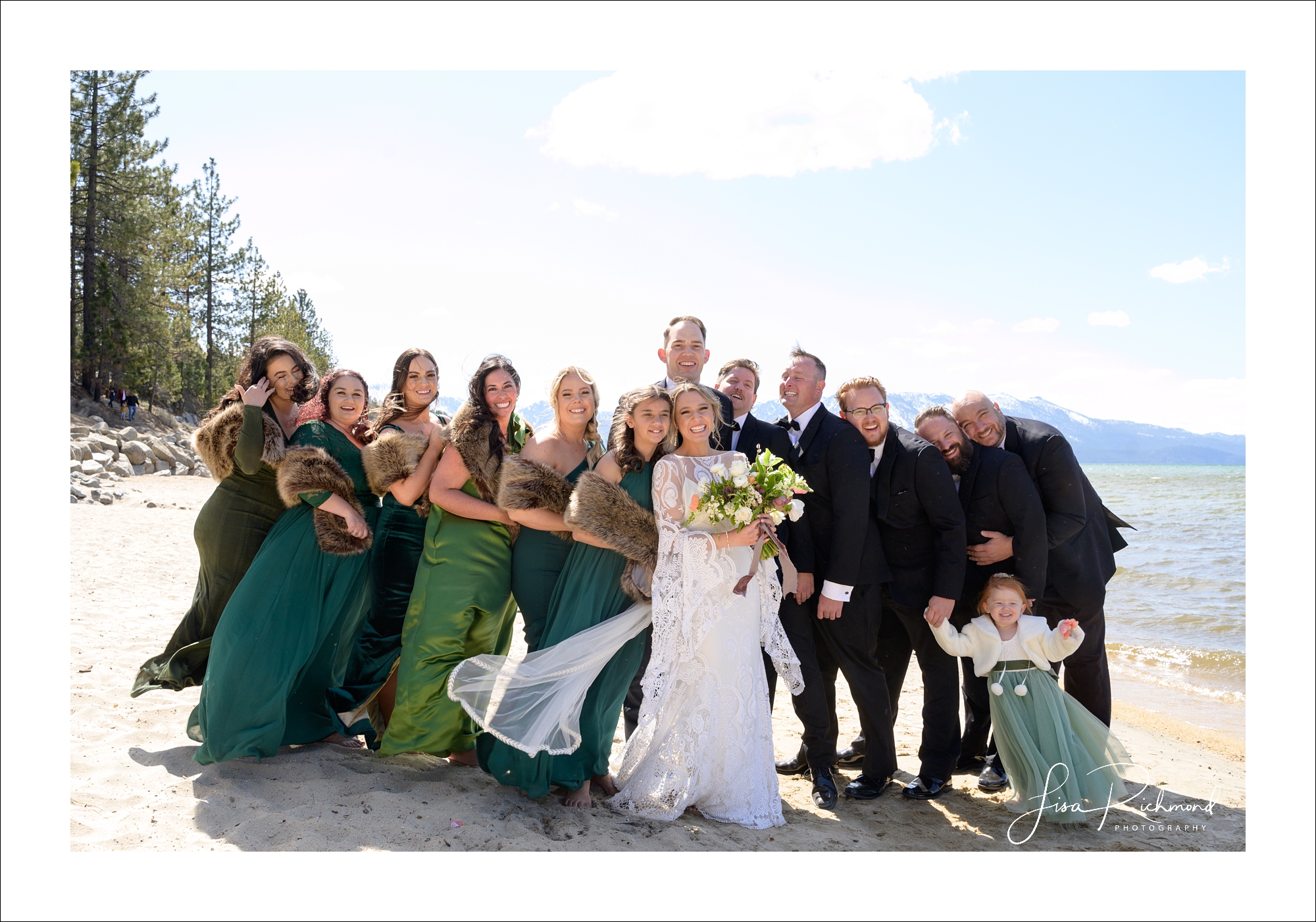 Matt and Madison &#8211; finally tie the knot at The Idle Hour on Lake Tahoe