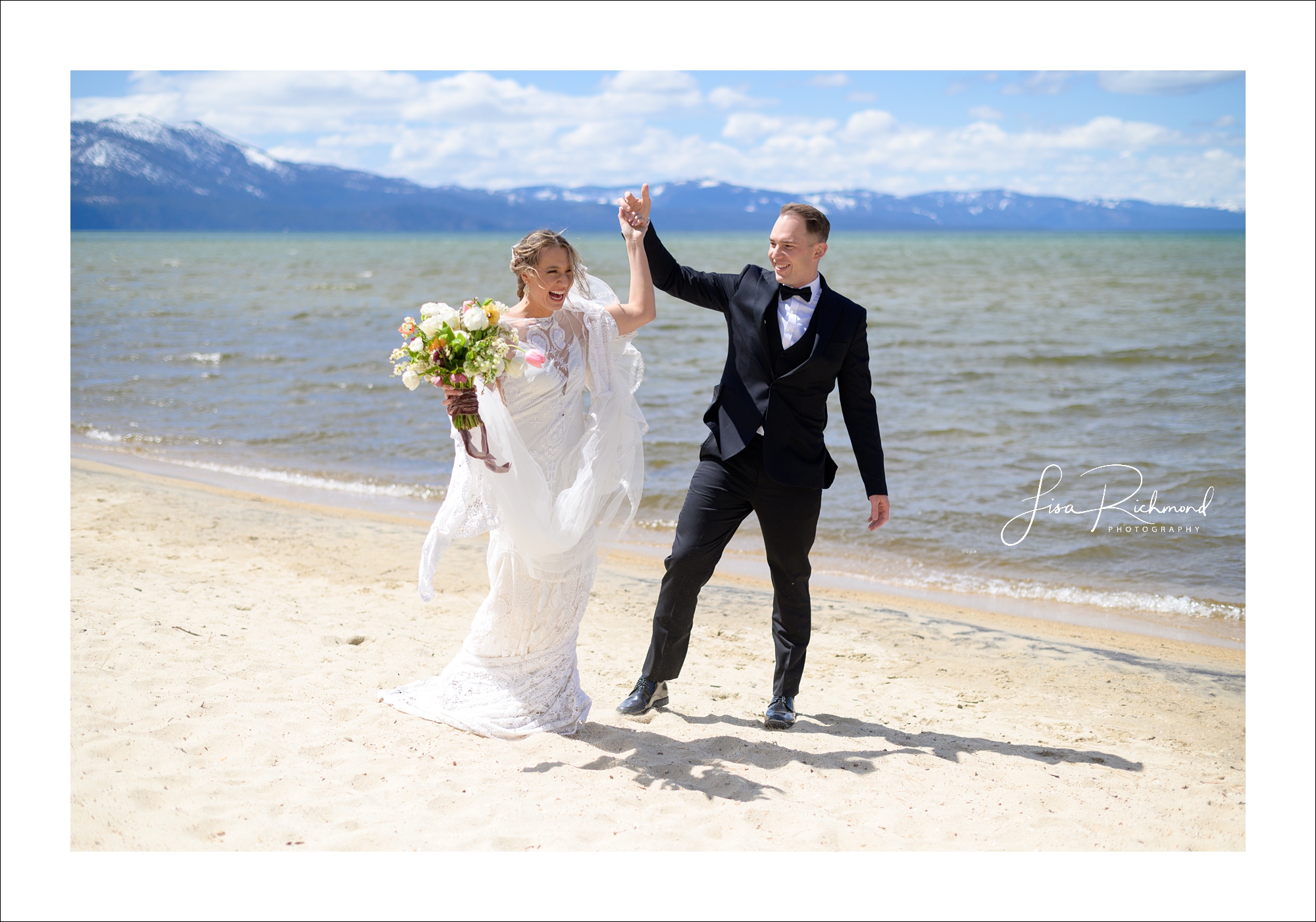 Matt and Madison &#8211; finally tie the knot at The Idle Hour on Lake Tahoe